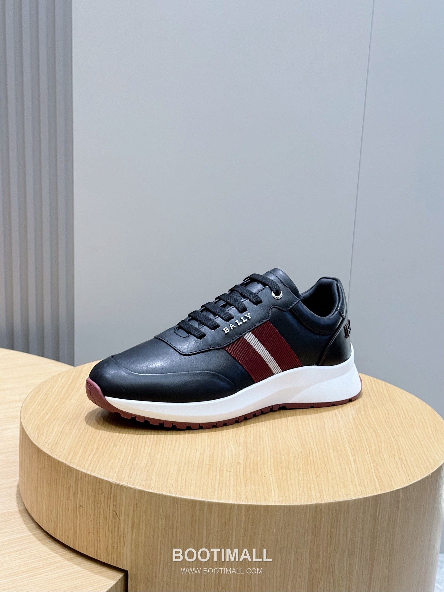 Bally Outline Calfskin Leather Low Sneakers with Stripe Logo Detail 발리 아웃라인 카프스킨 레더 로우 스니커즈 스트라이프 로고 디테일 3cm 2