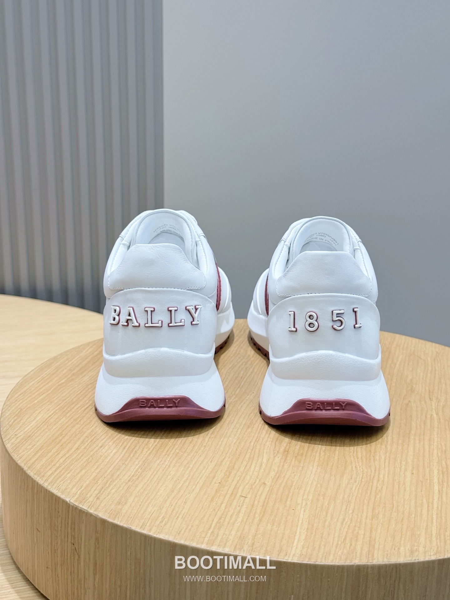 Bally Outline Calfskin Leather Low Sneakers with Stripe Logo Detail 발리 아웃라인 카프스킨 레더 로우 스니커즈 스트라이프 로고 디테일 3cm 6