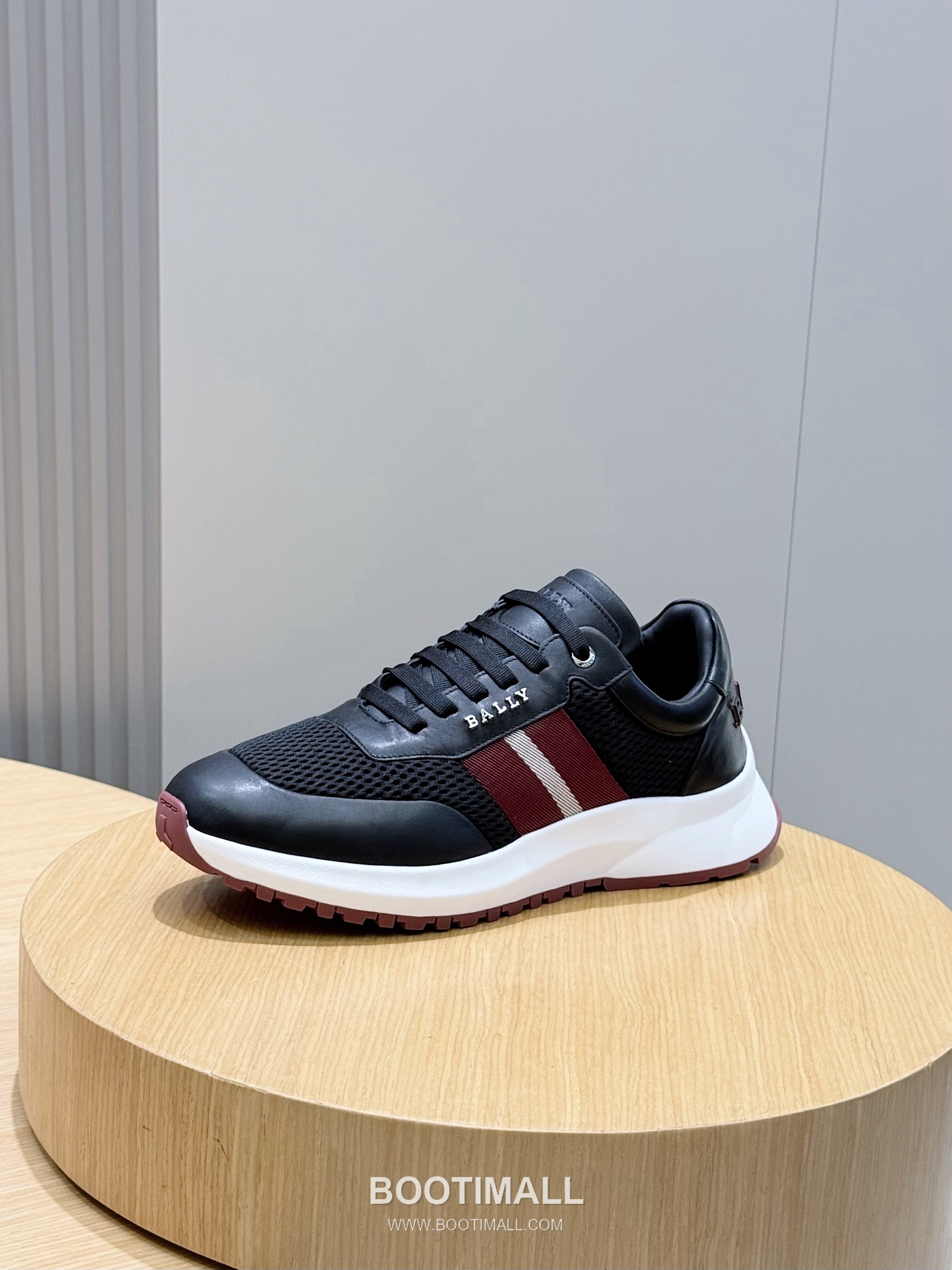 Bally Outline Calfskin Leather Low Sneakers with Stripe Logo Detail 발리 아웃라인 카프스킨 레더 로우 스니커즈 스트라이프 로고 디테일 3cm 2