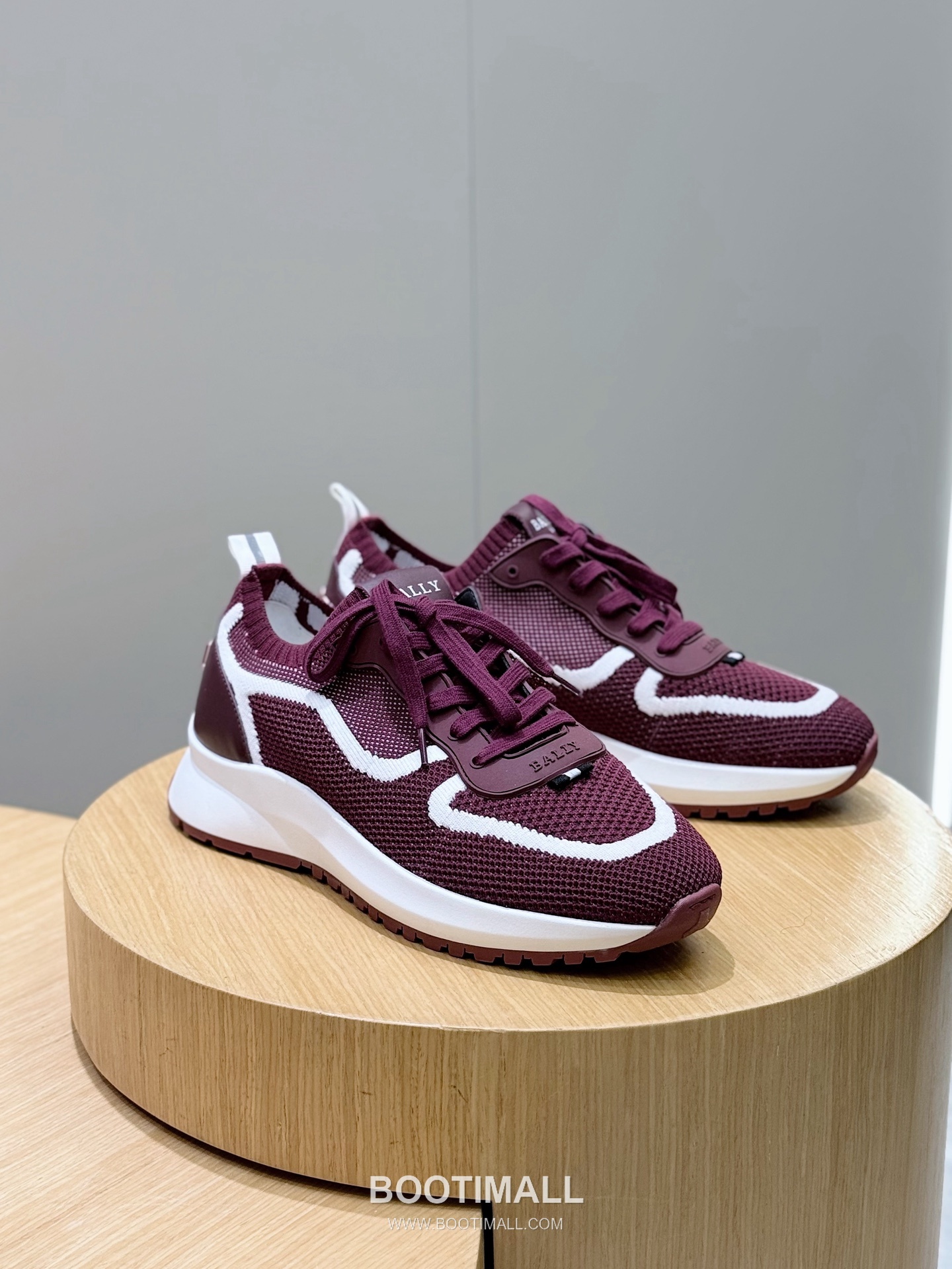 Bally Outline Calfskin Leather Low Sneakers with Stripe Logo Detail 발리 아웃라인 카프스킨 레더 로우 스니커즈 스트라이프 로고 디테일 3cm 3