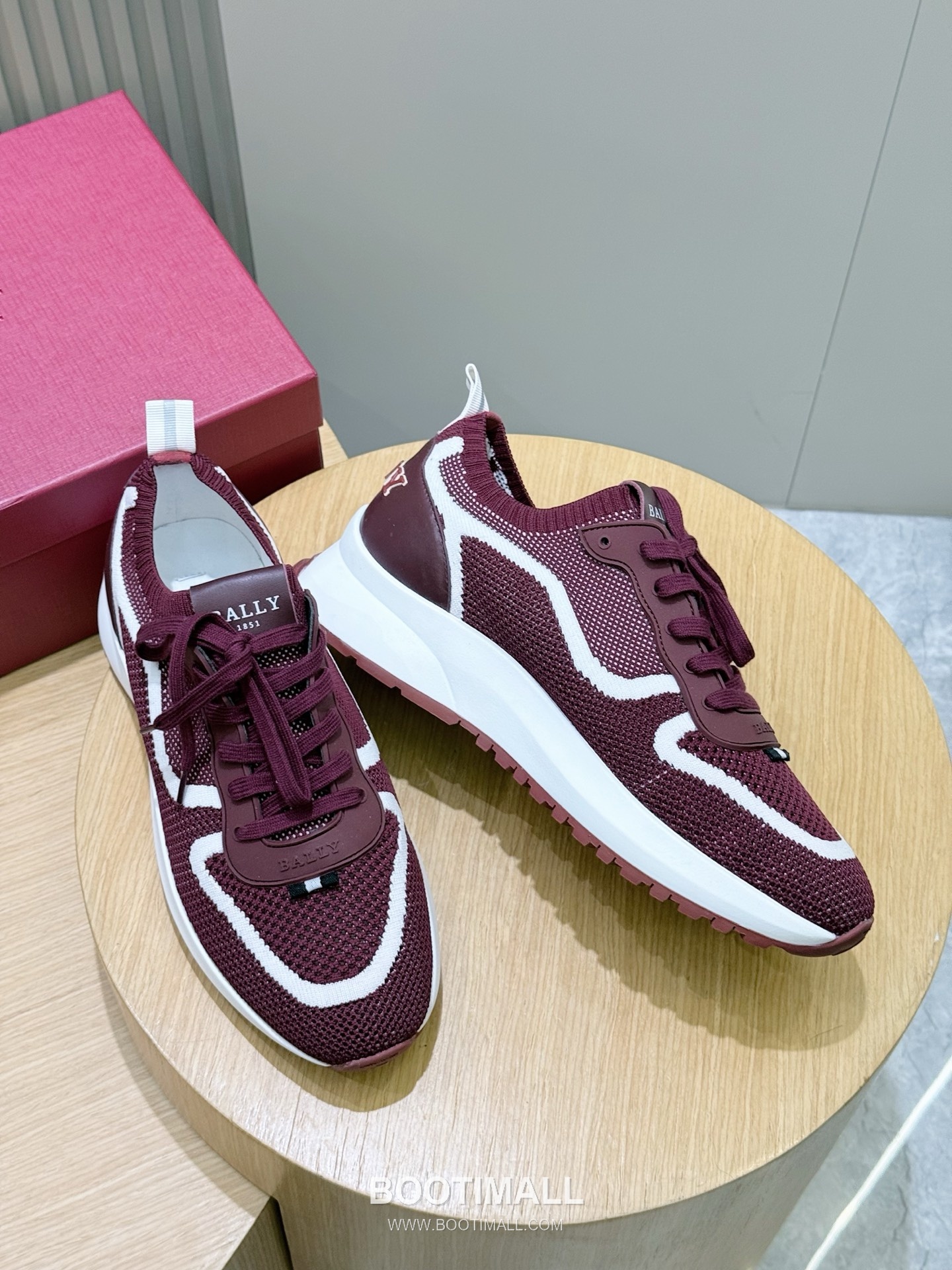 Bally Outline Calfskin Leather Low Sneakers with Stripe Logo Detail 발리 아웃라인 카프스킨 레더 로우 스니커즈 스트라이프 로고 디테일 3cm 7
