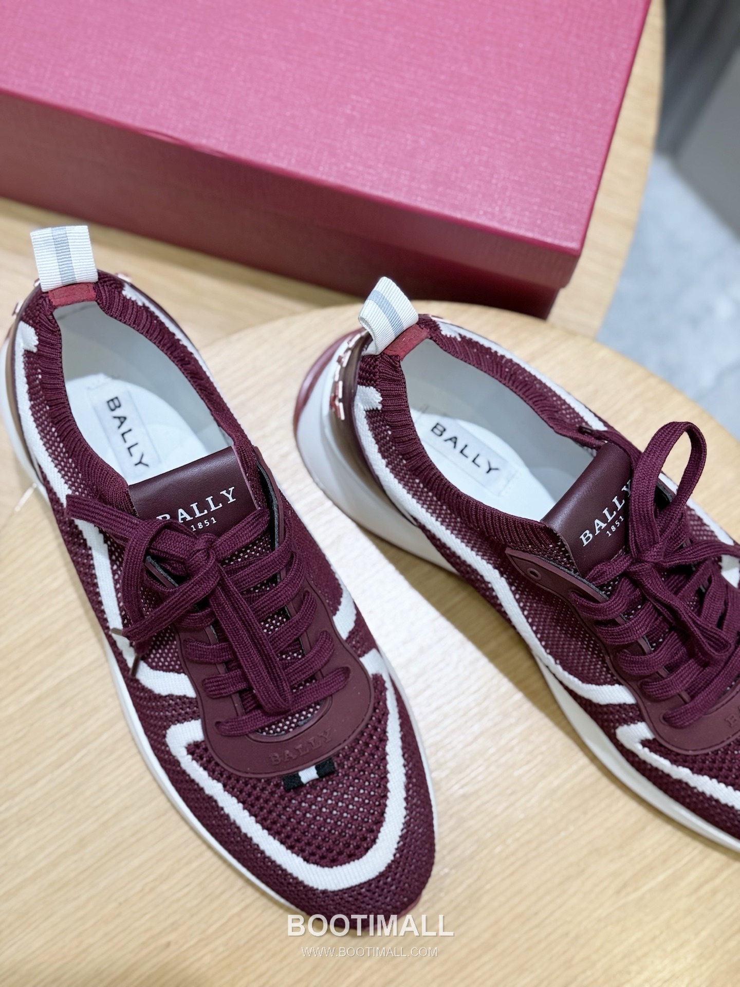 Bally Outline Calfskin Leather Low Sneakers with Stripe Logo Detail 발리 아웃라인 카프스킨 레더 로우 스니커즈 스트라이프 로고 디테일 3cm 8