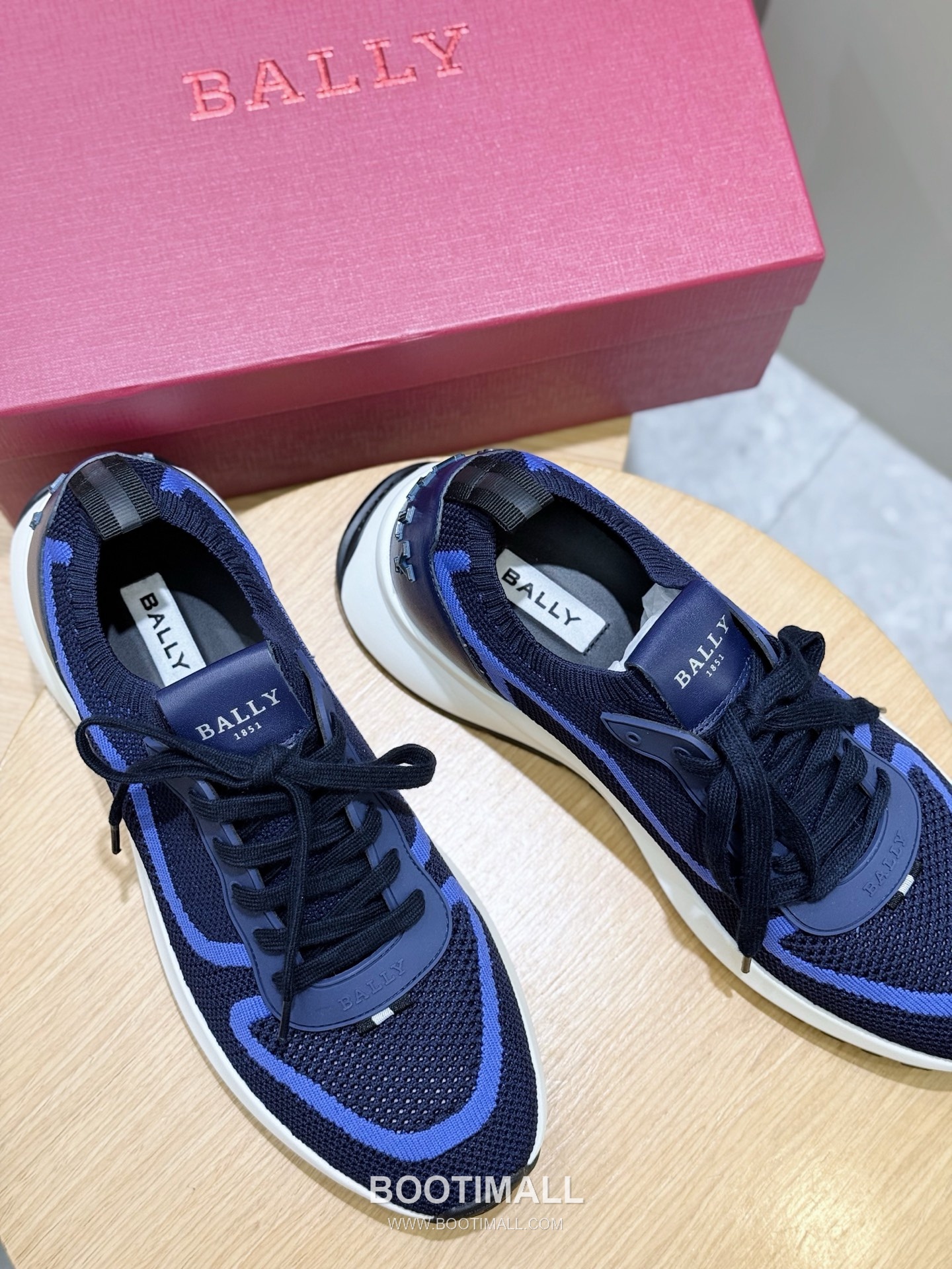 Bally Outline Calfskin Leather Low Sneakers with Stripe Logo Detail 발리 아웃라인 카프스킨 레더 로우 스니커즈 스트라이프 로고 디테일 3cm 8