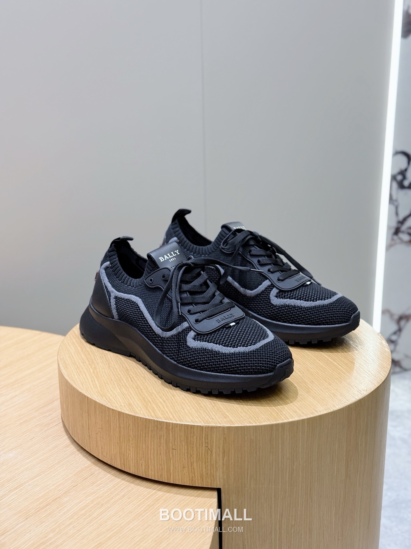 Bally Outline Calfskin Leather Low Sneakers with Stripe Logo Detail 발리 아웃라인 카프스킨 레더 로우 스니커즈 스트라이프 로고 디테일 3cm 3