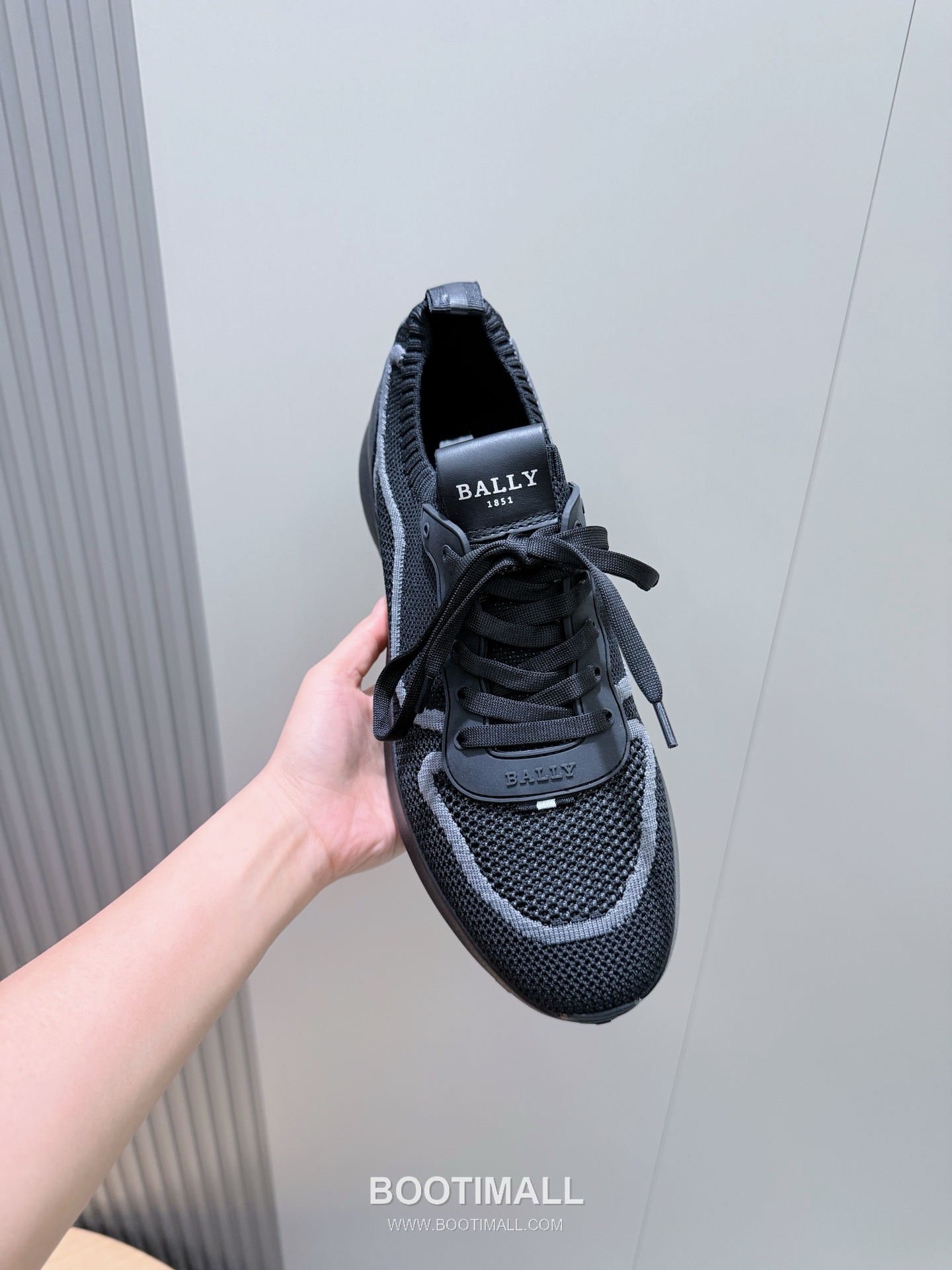 Bally Outline Calfskin Leather Low Sneakers with Stripe Logo Detail 발리 아웃라인 카프스킨 레더 로우 스니커즈 스트라이프 로고 디테일 3cm 4