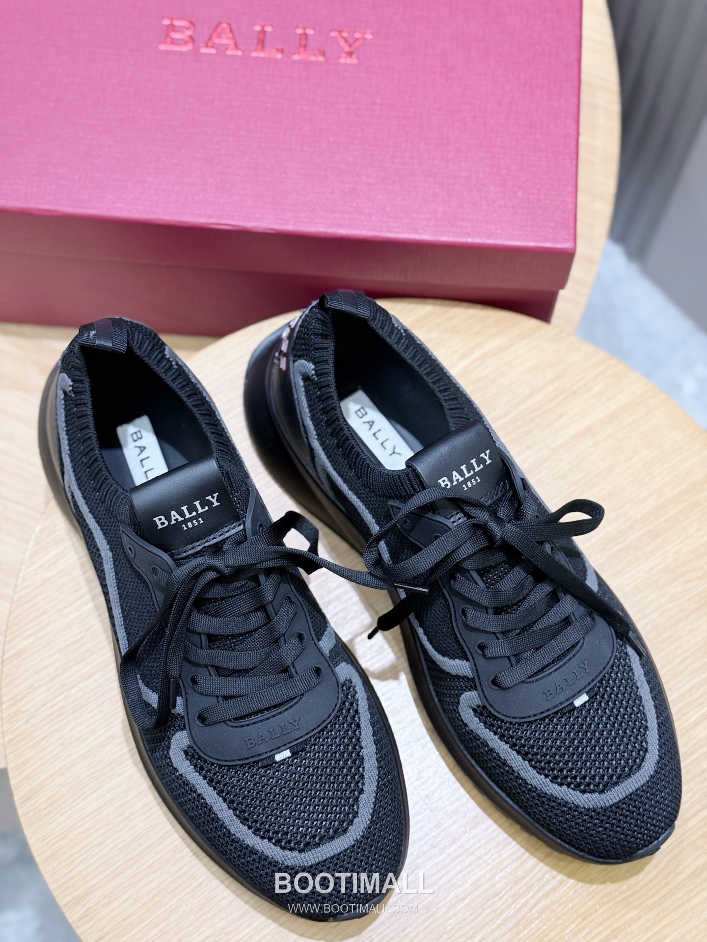 Bally Outline Calfskin Leather Low Sneakers with Stripe Logo Detail 발리 아웃라인 카프스킨 레더 로우 스니커즈 스트라이프 로고 디테일 3cm 7