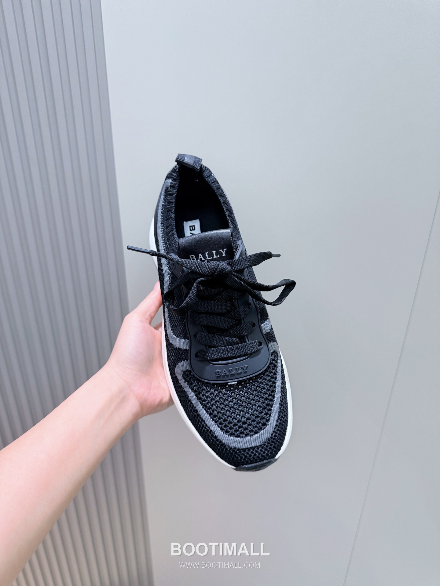 Bally Outline Calfskin Leather Low Sneakers with Stripe Logo Detail 발리 아웃라인 카프스킨 레더 로우 스니커즈 스트라이프 로고 디테일 3cm 4