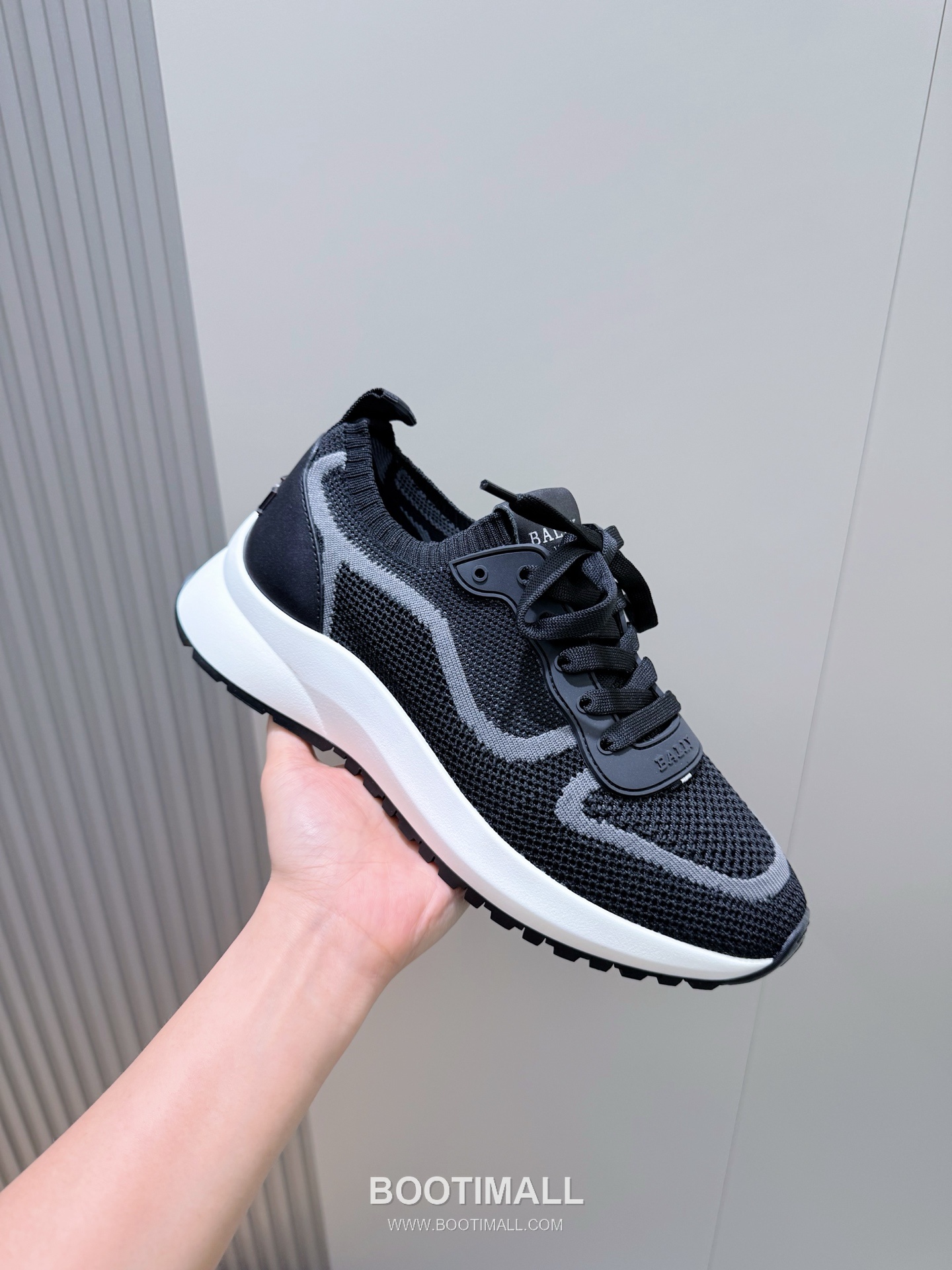 Bally Outline Calfskin Leather Low Sneakers with Stripe Logo Detail 발리 아웃라인 카프스킨 레더 로우 스니커즈 스트라이프 로고 디테일 3cm 5