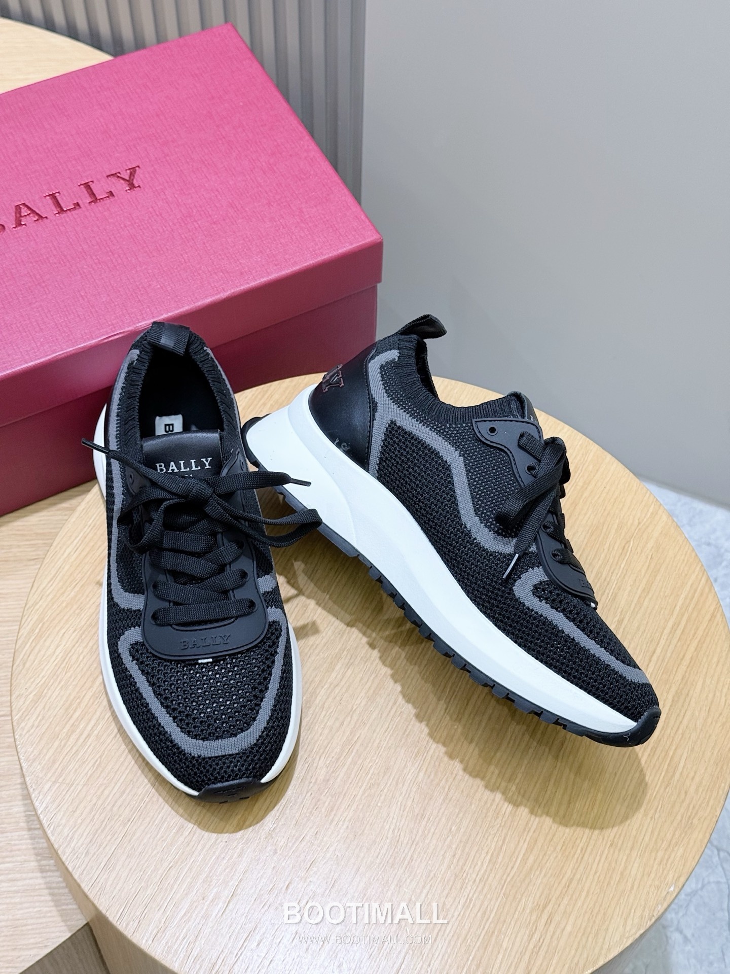 Bally Outline Calfskin Leather Low Sneakers with Stripe Logo Detail 발리 아웃라인 카프스킨 레더 로우 스니커즈 스트라이프 로고 디테일 3cm 7