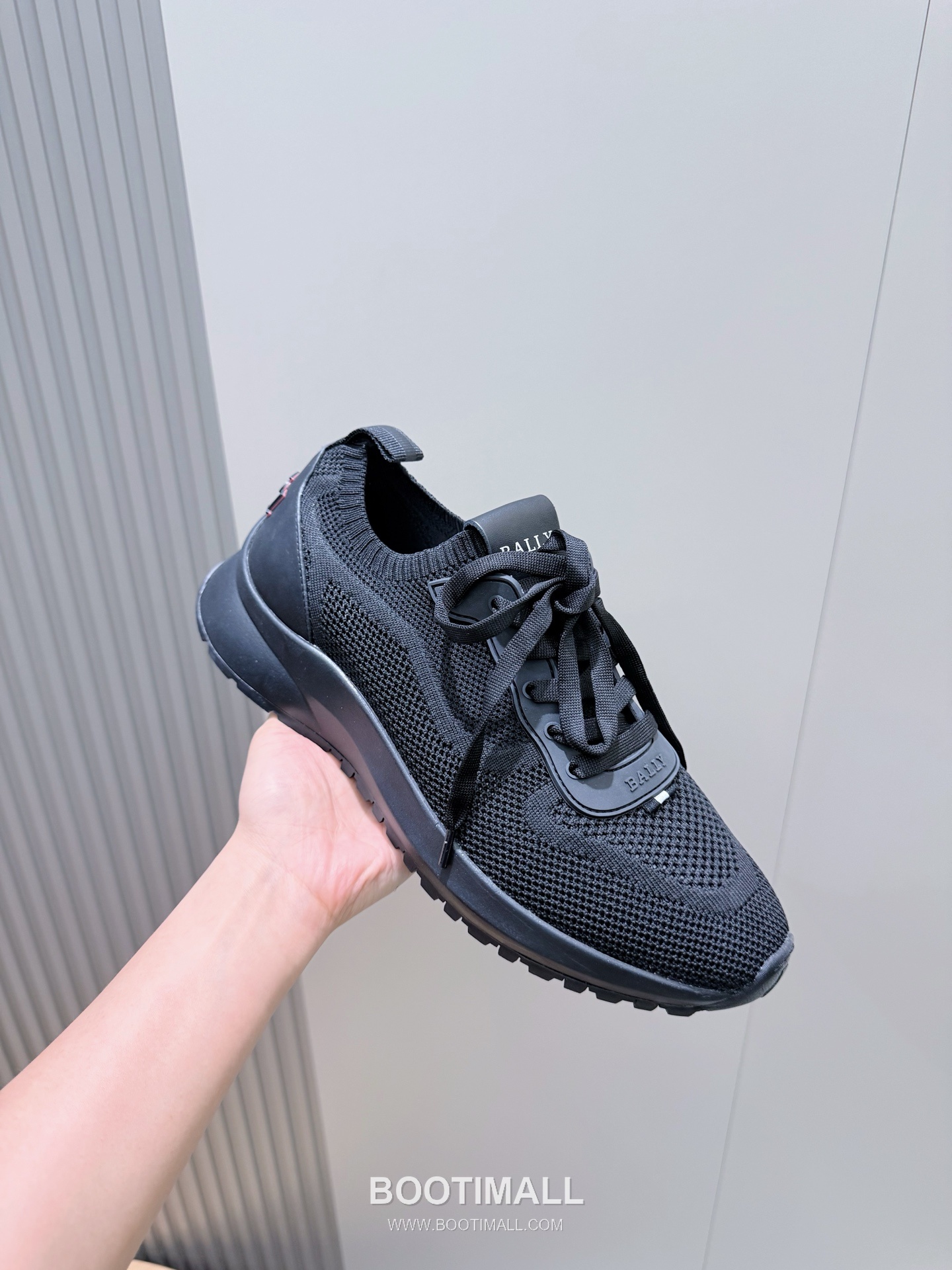 Bally Outline Calfskin Leather Low Sneakers with Stripe Logo Detail 발리 아웃라인 카프스킨 레더 로우 스니커즈 스트라이프 로고 디테일 3cm 5