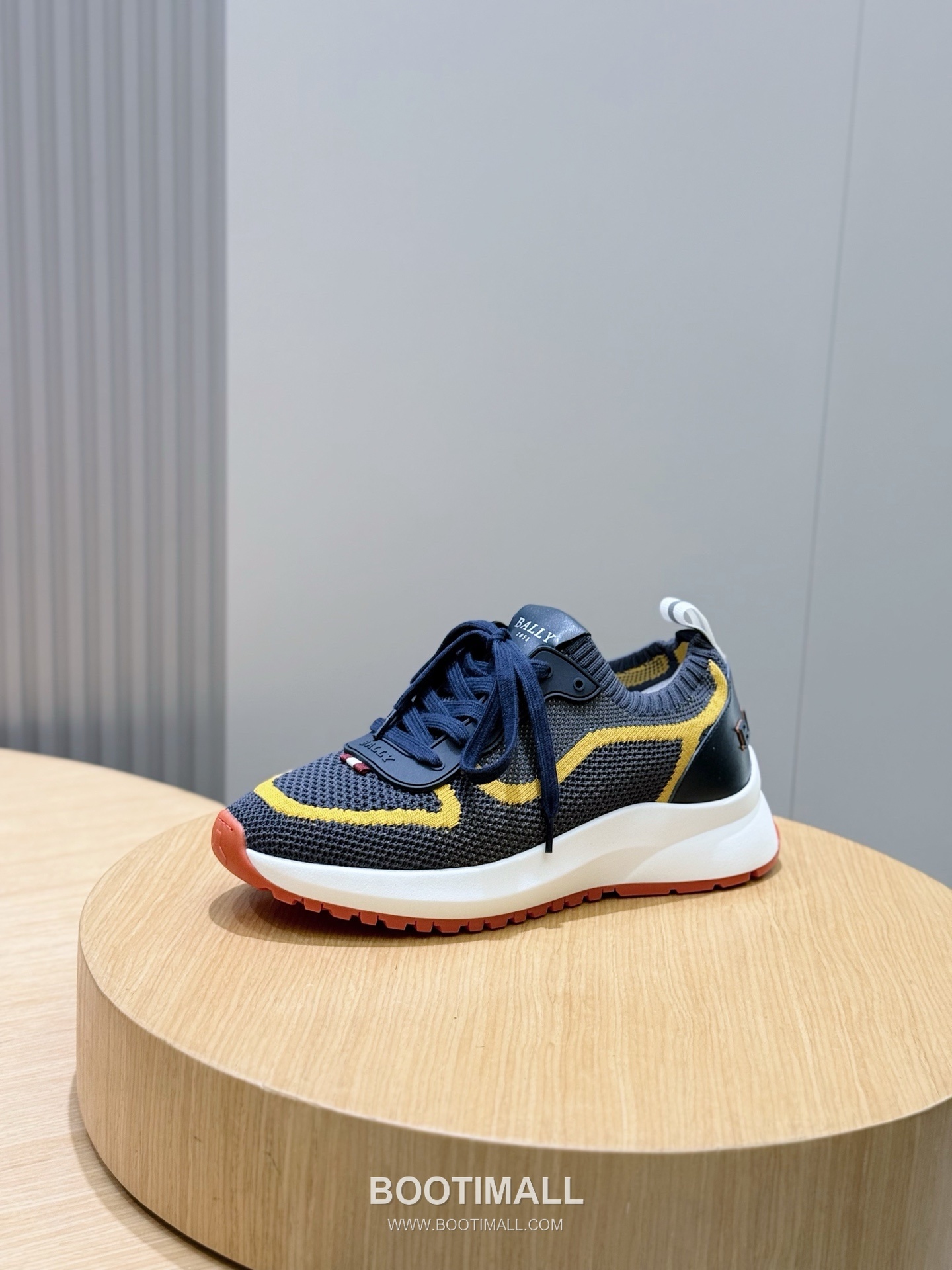 Bally Outline Calfskin Leather Low Sneakers with Stripe Logo Detail 발리 아웃라인 카프스킨 레더 로우 스니커즈 스트라이프 로고 디테일 3cm 2