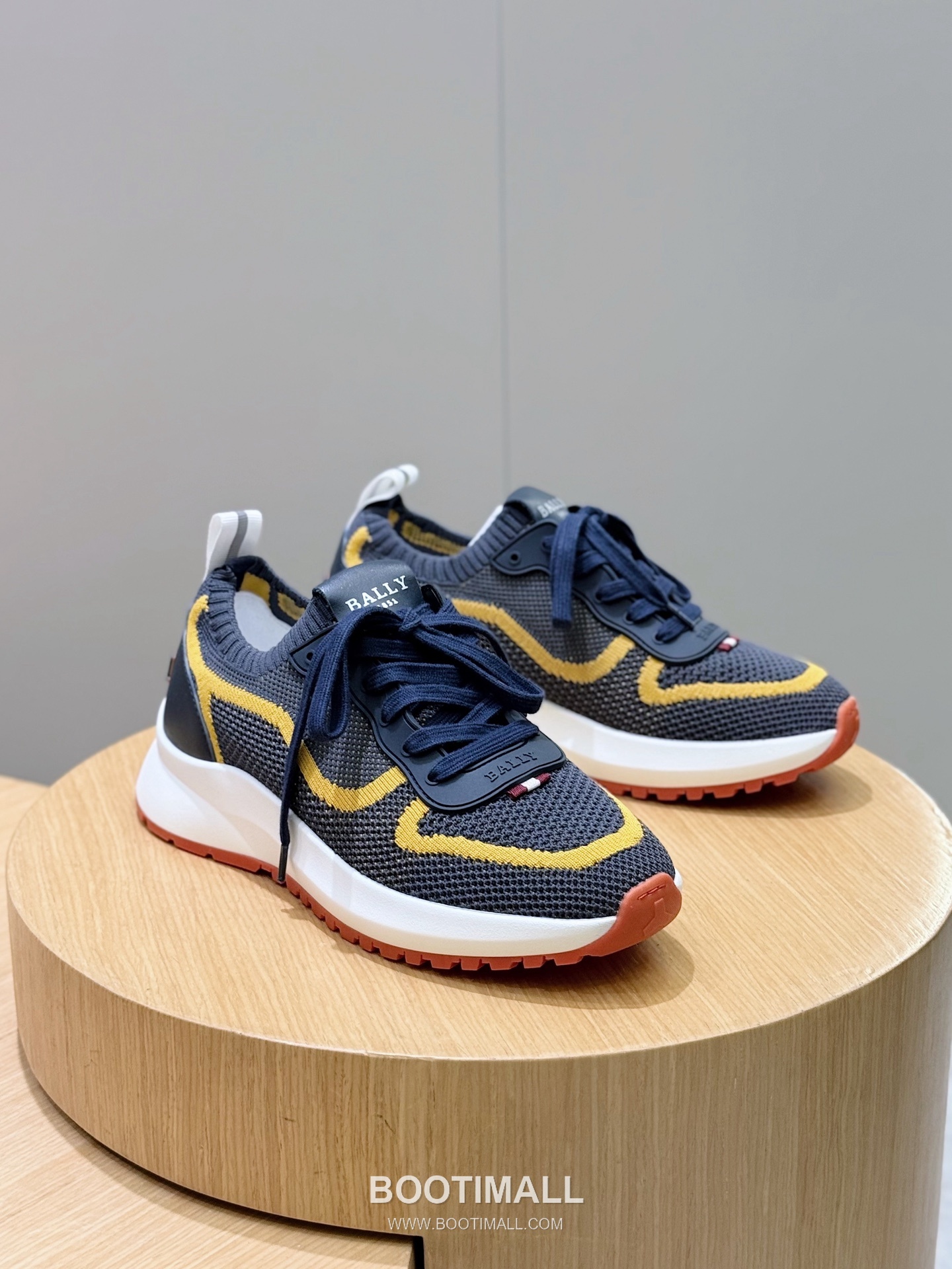 Bally Outline Calfskin Leather Low Sneakers with Stripe Logo Detail 발리 아웃라인 카프스킨 레더 로우 스니커즈 스트라이프 로고 디테일 3cm 3