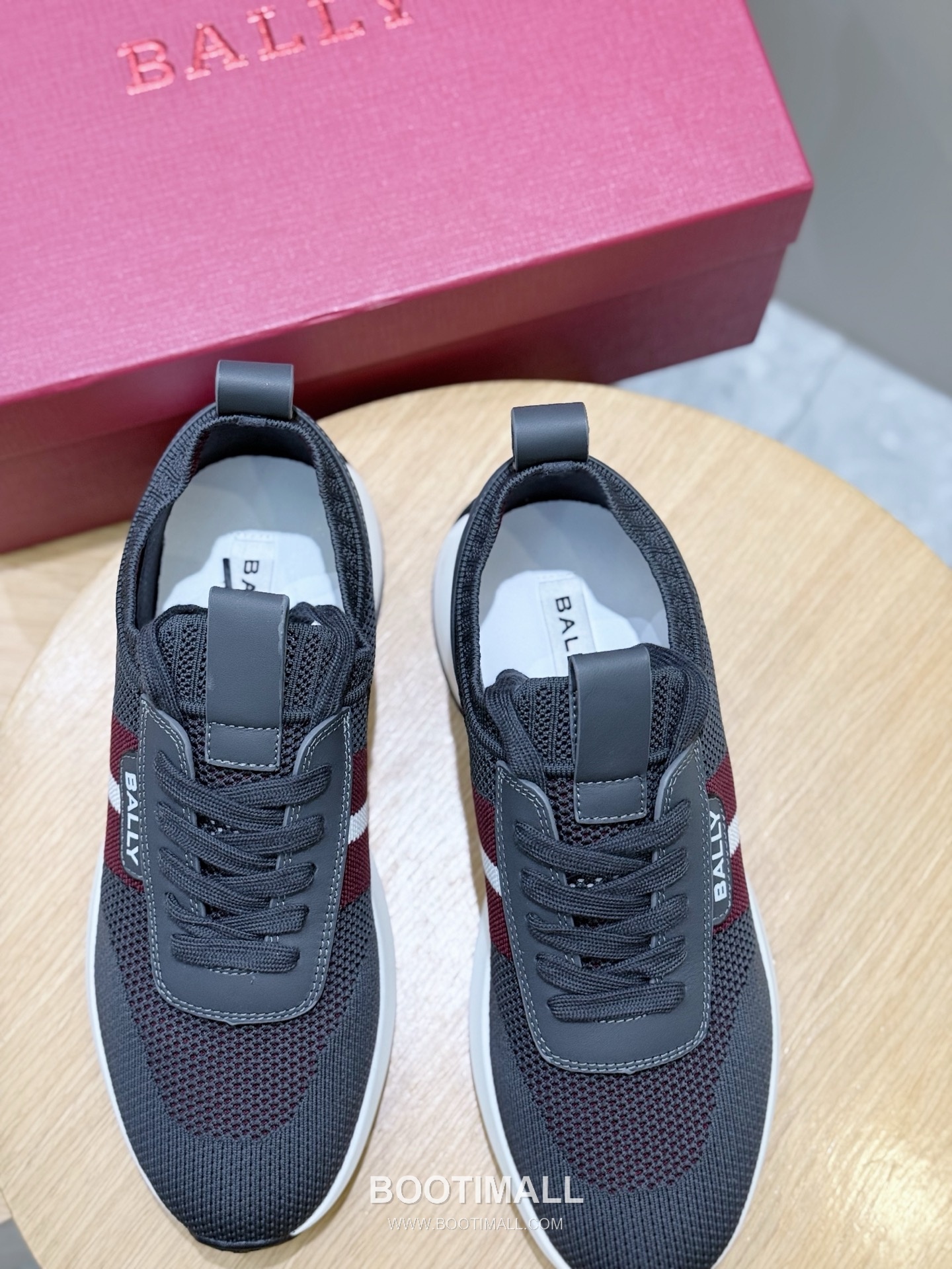 Bally Outline Calfskin Leather Low Sneakers with Stripe Logo Detail 발리 아웃라인 카프스킨 레더 로우 스니커즈 스트라이프 로고 디테일 3cm 8