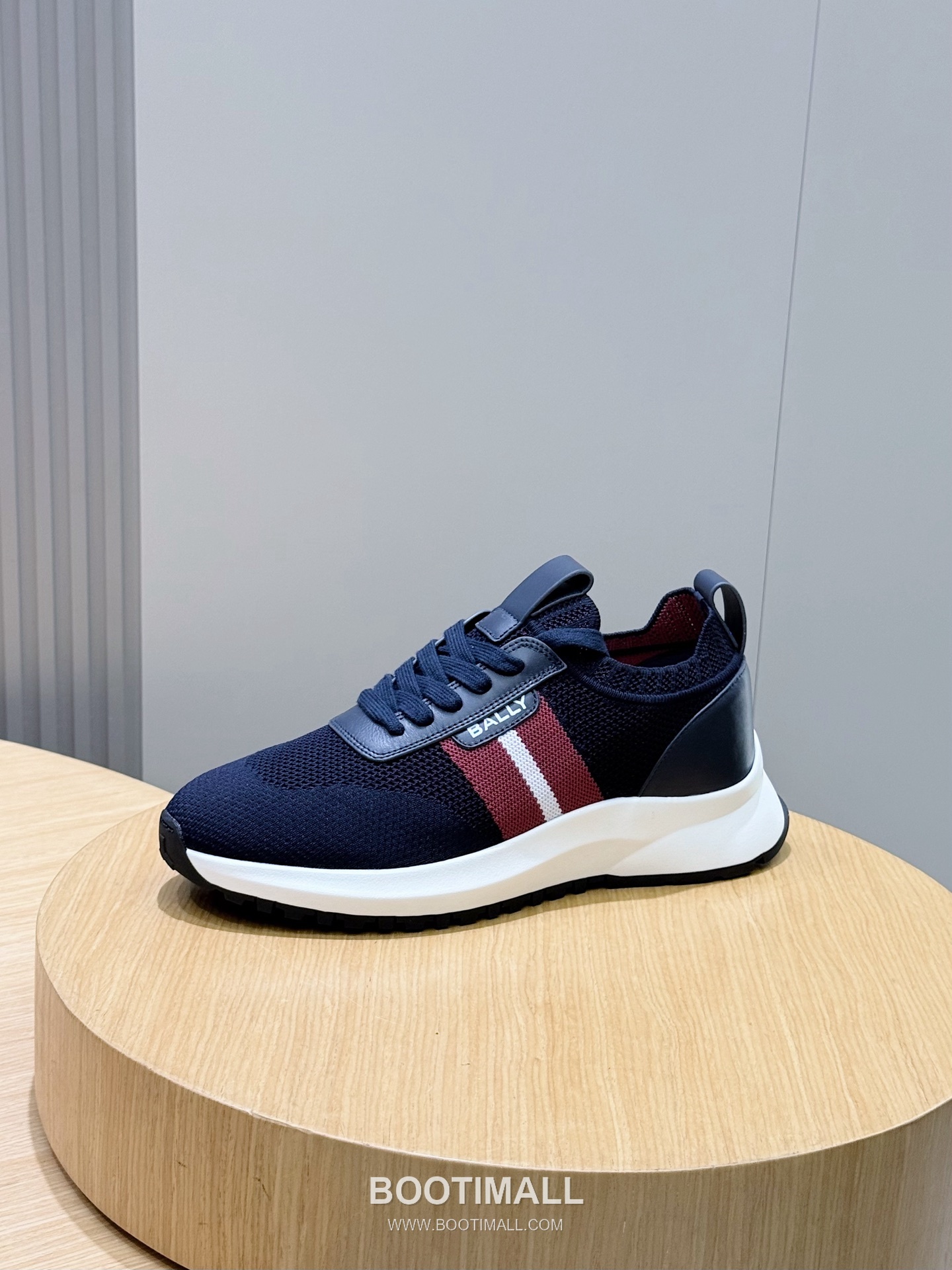 Bally Outline Calfskin Leather Low Sneakers with Stripe Logo Detail 발리 아웃라인 카프스킨 레더 로우 스니커즈 스트라이프 로고 디테일 3cm 2