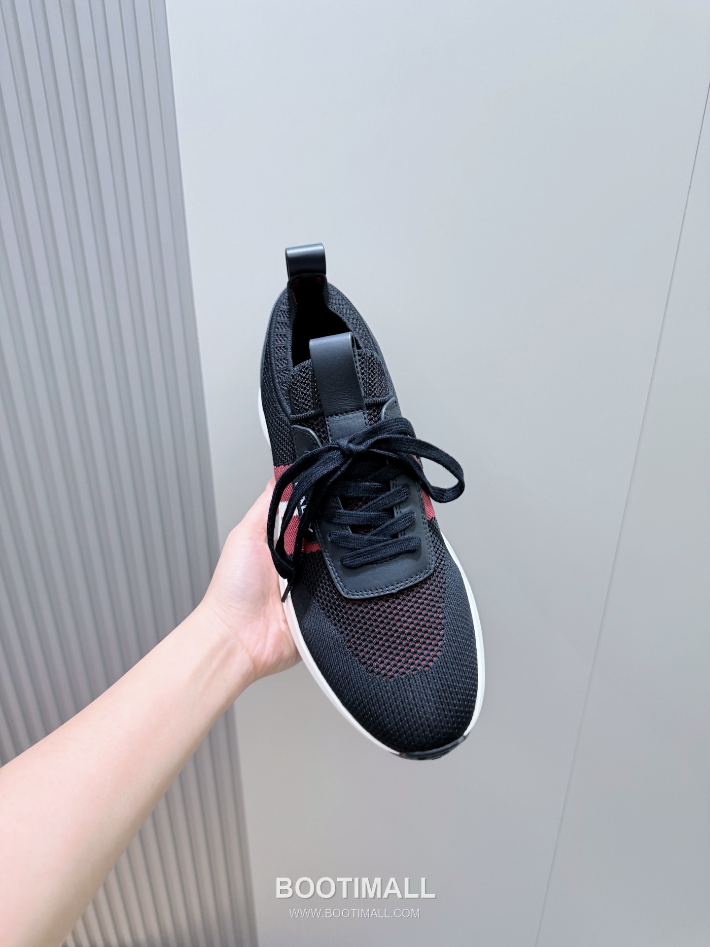 Bally Outline Calfskin Leather Low Sneakers with Stripe Logo Detail 발리 아웃라인 카프스킨 레더 로우 스니커즈 스트라이프 로고 디테일 3cm 4