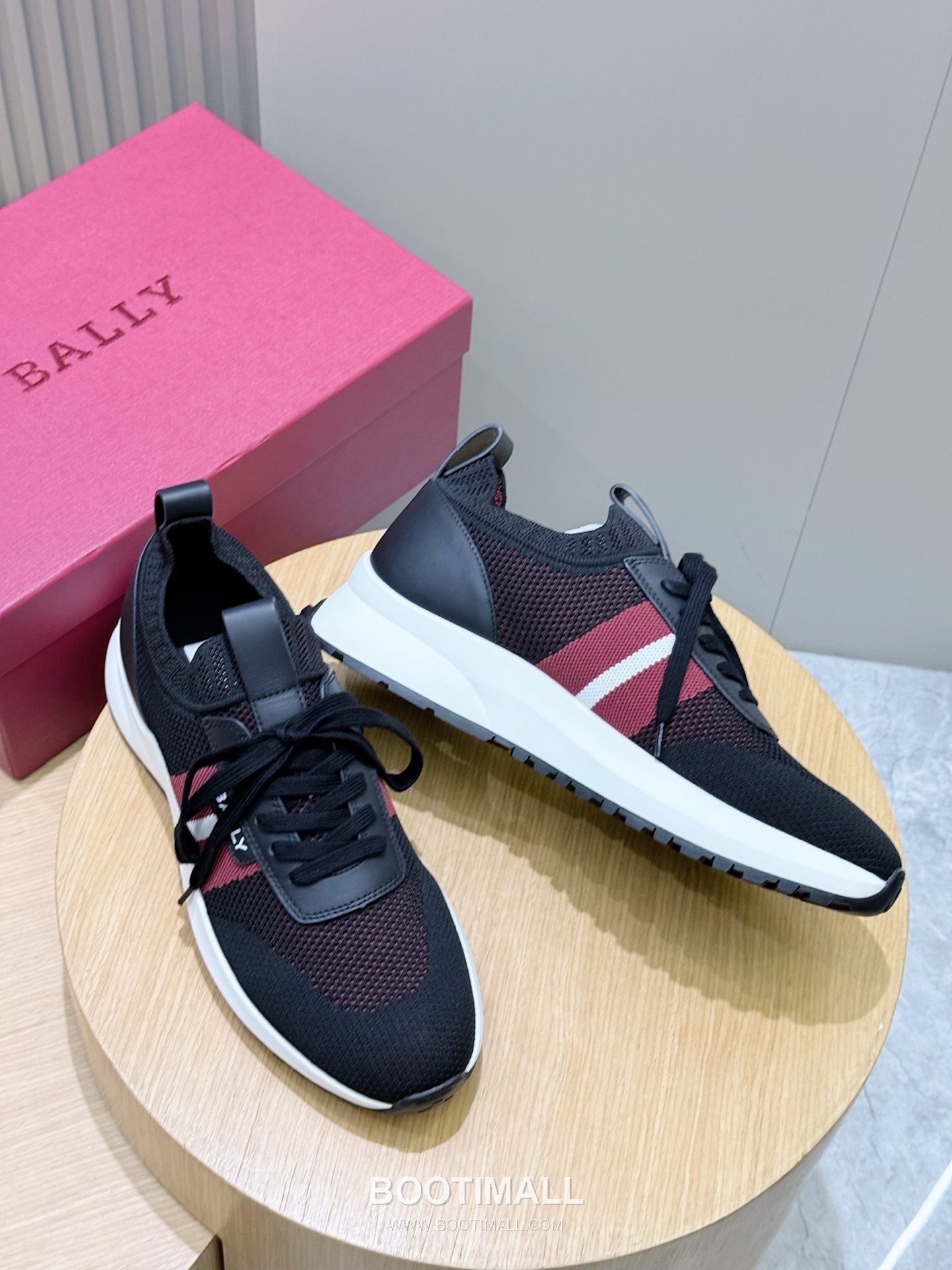 Bally Outline Calfskin Leather Low Sneakers with Stripe Logo Detail 발리 아웃라인 카프스킨 레더 로우 스니커즈 스트라이프 로고 디테일 3cm 7