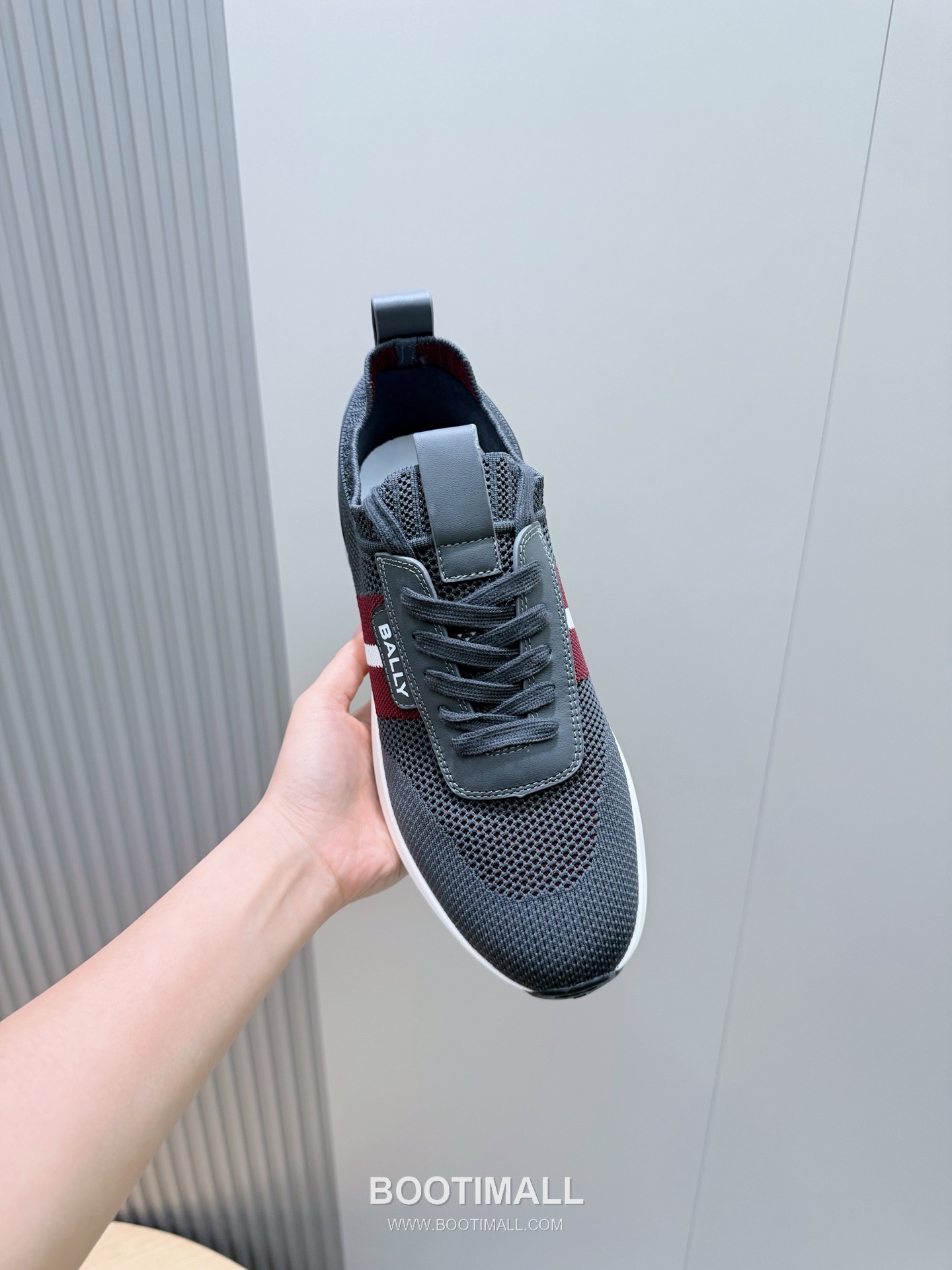 Bally Outline Calfskin Leather Low Sneakers with Stripe Logo Detail 발리 아웃라인 카프스킨 레더 로우 스니커즈 스트라이프 로고 디테일 3cm 4