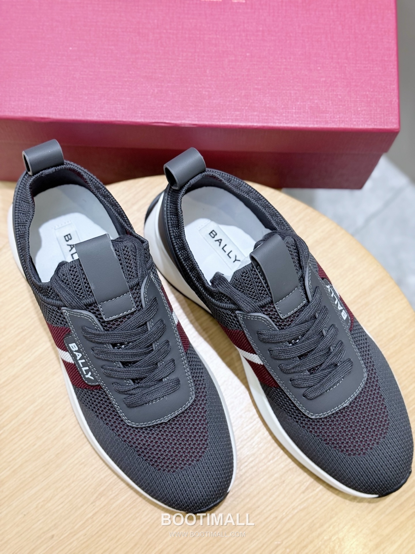 Bally Outline Calfskin Leather Low Sneakers with Stripe Logo Detail 발리 아웃라인 카프스킨 레더 로우 스니커즈 스트라이프 로고 디테일 3cm 8