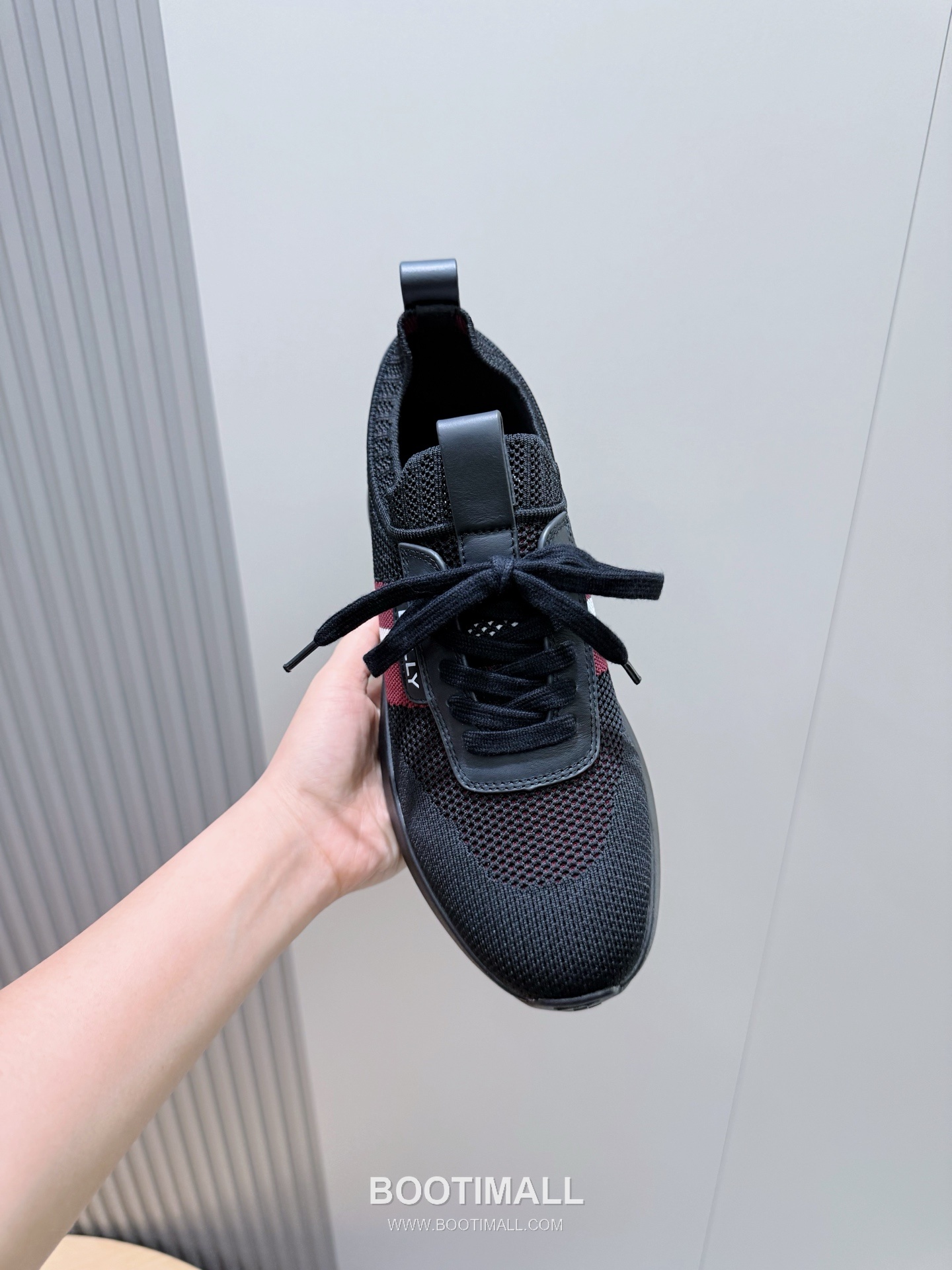 Bally Outline Calfskin Leather Low Sneakers with Stripe Logo Detail 발리 아웃라인 카프스킨 레더 로우 스니커즈 스트라이프 로고 디테일 3cm 4