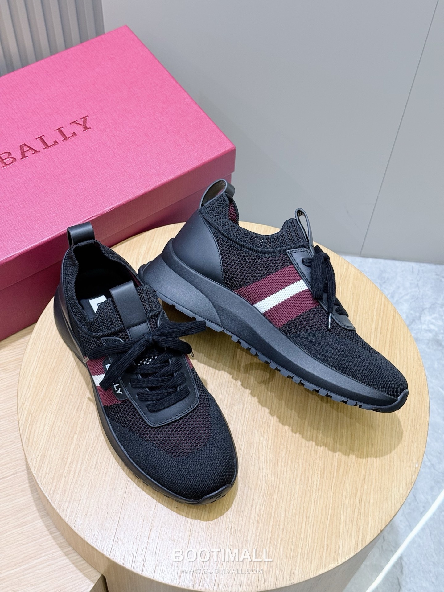 Bally Outline Calfskin Leather Low Sneakers with Stripe Logo Detail 발리 아웃라인 카프스킨 레더 로우 스니커즈 스트라이프 로고 디테일 3cm 7