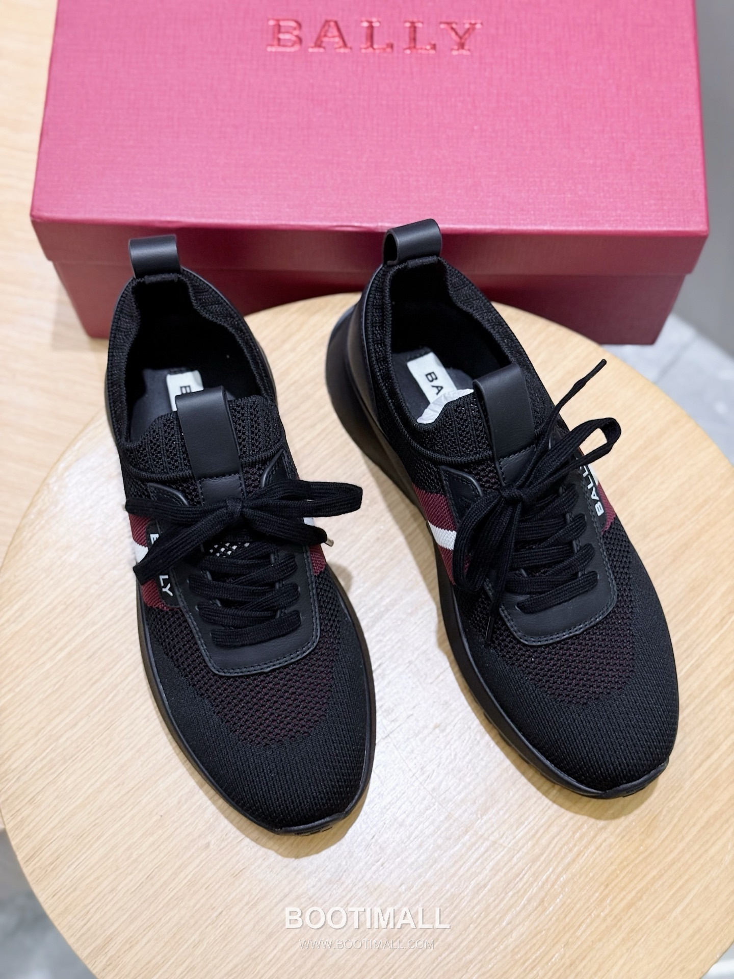 Bally Outline Calfskin Leather Low Sneakers with Stripe Logo Detail 발리 아웃라인 카프스킨 레더 로우 스니커즈 스트라이프 로고 디테일 3cm 8