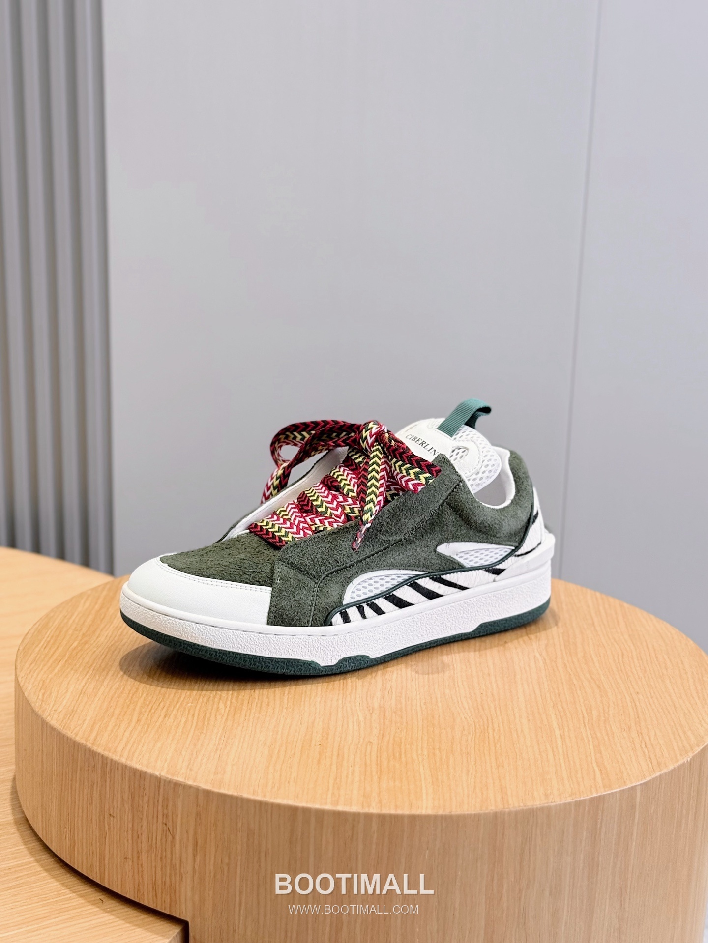 Lanvin Gallery Department Calfskin Leather Low Chunky Sneakers with Artistic Panel Detail 랑방 갤러리디파트먼트 카프스킨 레더 로우 청키 스니커즈 아트 패널 디테일 4cm 2