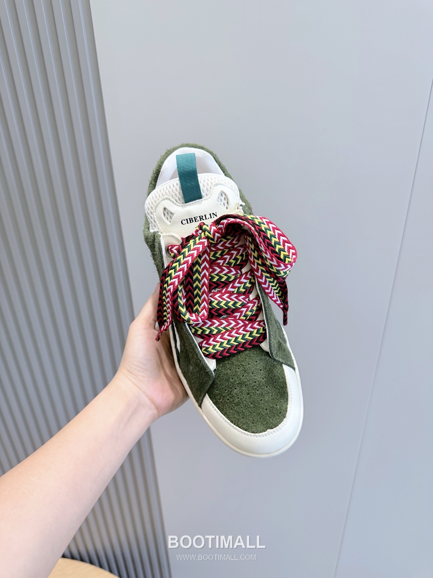 Lanvin Gallery Department Calfskin Leather Low Chunky Sneakers with Artistic Panel Detail 랑방 갤러리디파트먼트 카프스킨 레더 로우 청키 스니커즈 아트 패널 디테일 4cm 4