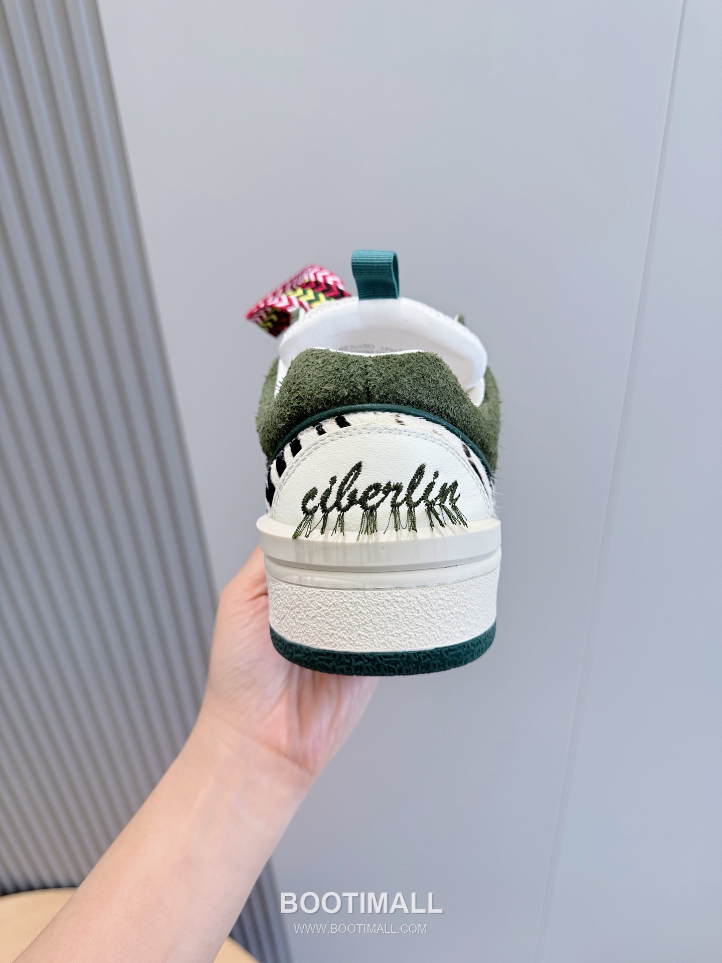 Lanvin Gallery Department Calfskin Leather Low Chunky Sneakers with Artistic Panel Detail 랑방 갤러리디파트먼트 카프스킨 레더 로우 청키 스니커즈 아트 패널 디테일 4cm 6