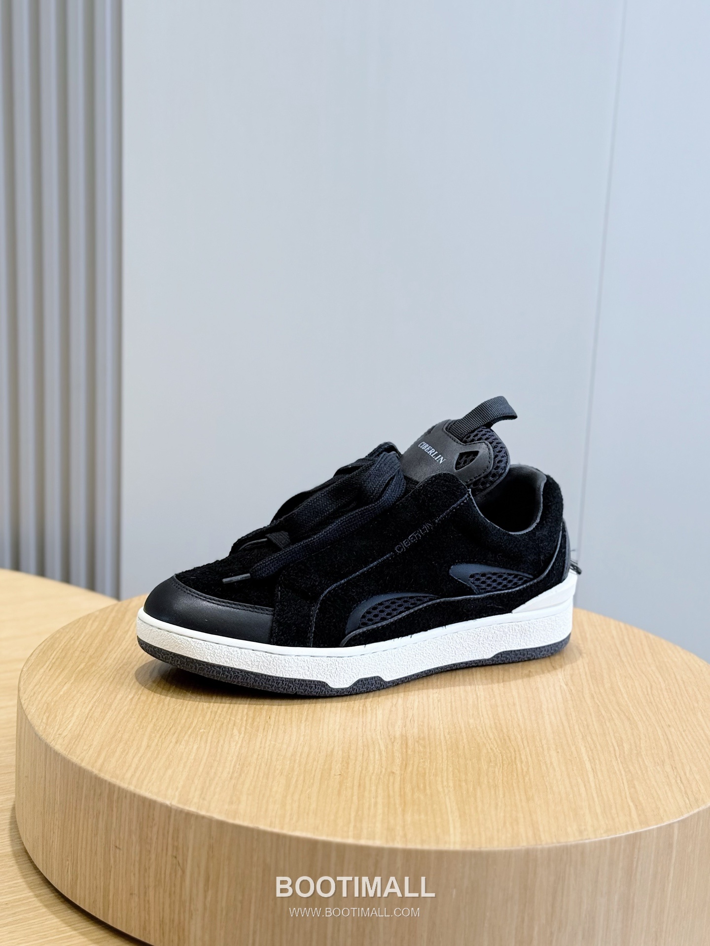 Lanvin Gallery Department Calfskin Leather Low Chunky Sneakers with Artistic Panel Detail 랑방 갤러리디파트먼트 카프스킨 레더 로우 청키 스니커즈 아트 패널 디테일 4cm 2