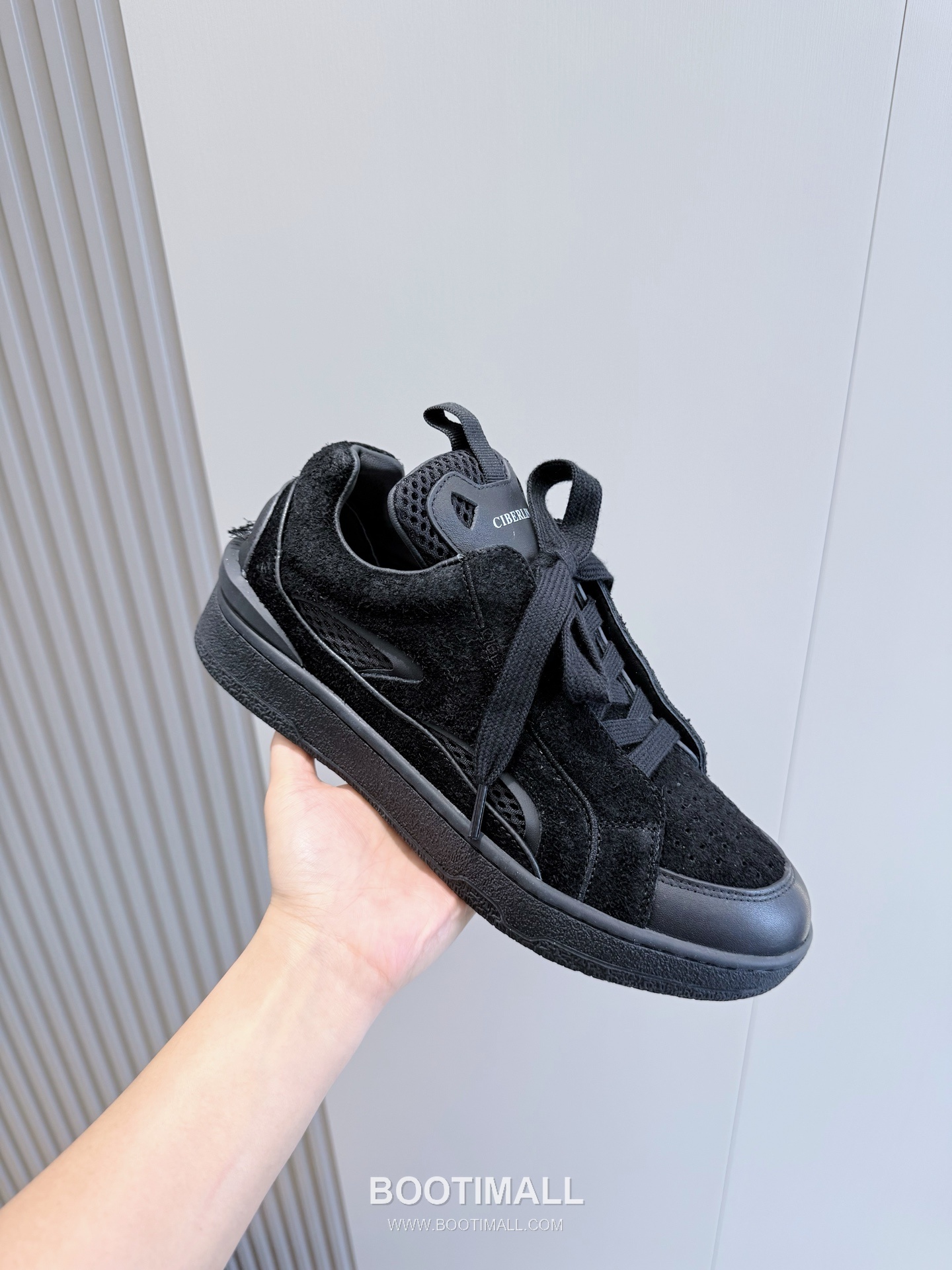 Lanvin Gallery Department Calfskin Leather Low Chunky Sneakers with Artistic Panel Detail 랑방 갤러리디파트먼트 카프스킨 레더 로우 청키 스니커즈 아트 패널 디테일 4cm 5