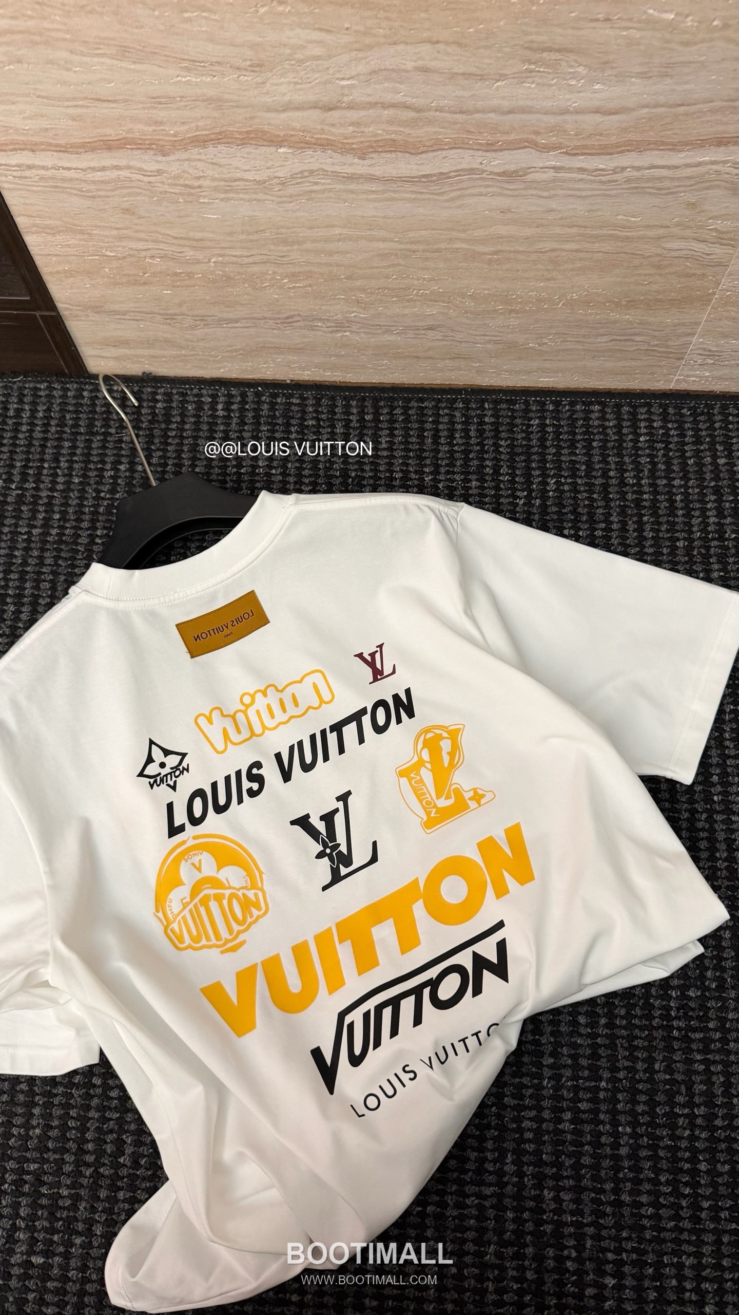 Louis Vuitton 2026 S/S High Density Cotton Embroidered Logo T-Shirt 루이비통 2026SS 고밀도 코튼 자수 로고 티셔츠 7