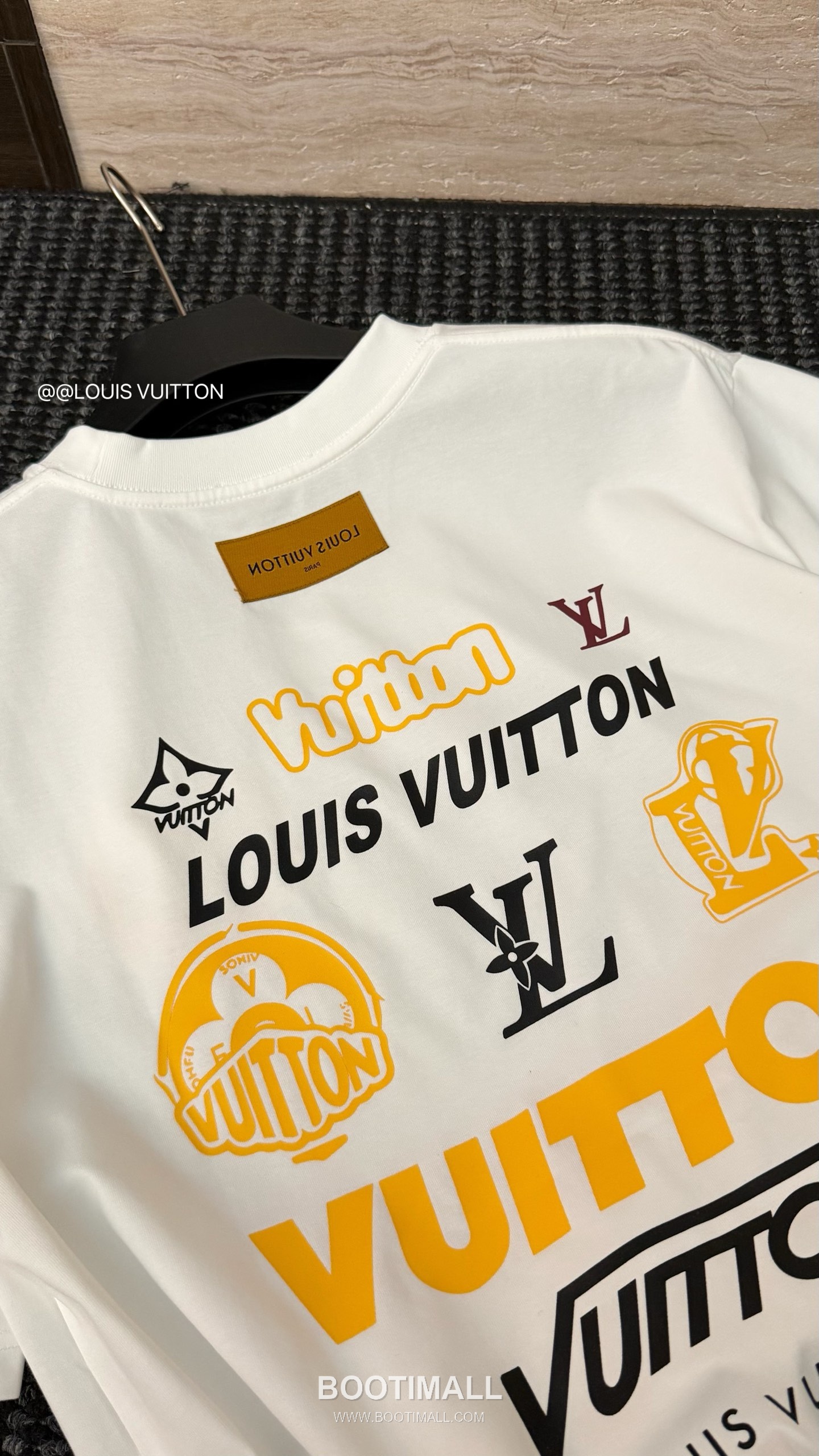 Louis Vuitton 2026 S/S High Density Cotton Embroidered Logo T-Shirt 루이비통 2026SS 고밀도 코튼 자수 로고 티셔츠 8