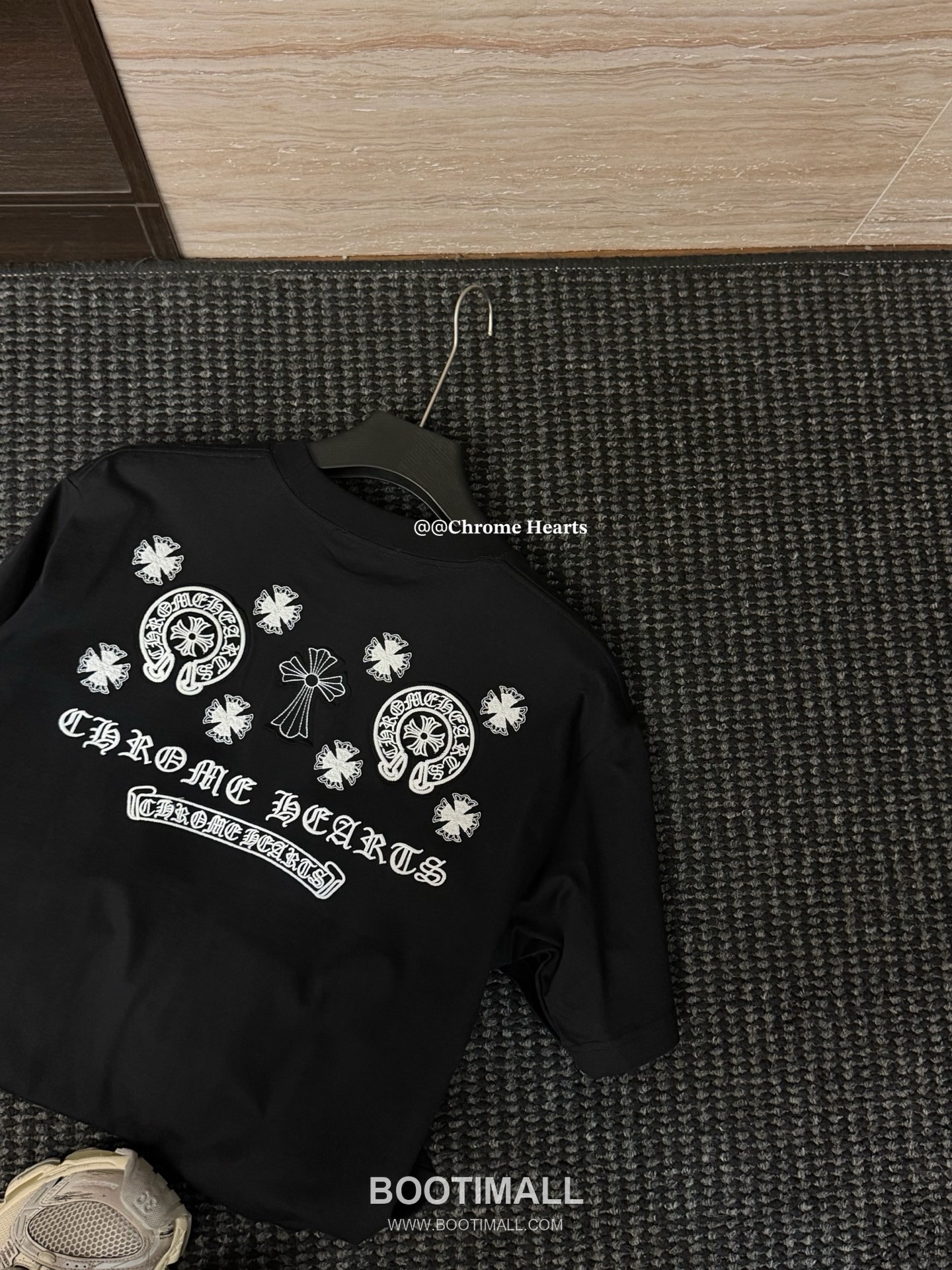 Chrome Hearts 2026 S/S High Density Cotton Embroidered Patch Logo T-Shirt 크롬하츠 2026SS 고밀도 코튼 자수 패치 로고 티셔츠 7