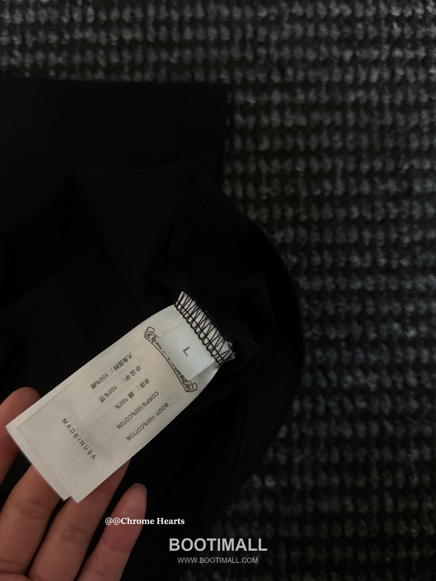 Chrome Hearts 2026 S/S High Density Cotton Embroidered Patch Logo T-Shirt 크롬하츠 2026SS 고밀도 코튼 자수 패치 로고 티셔츠 10