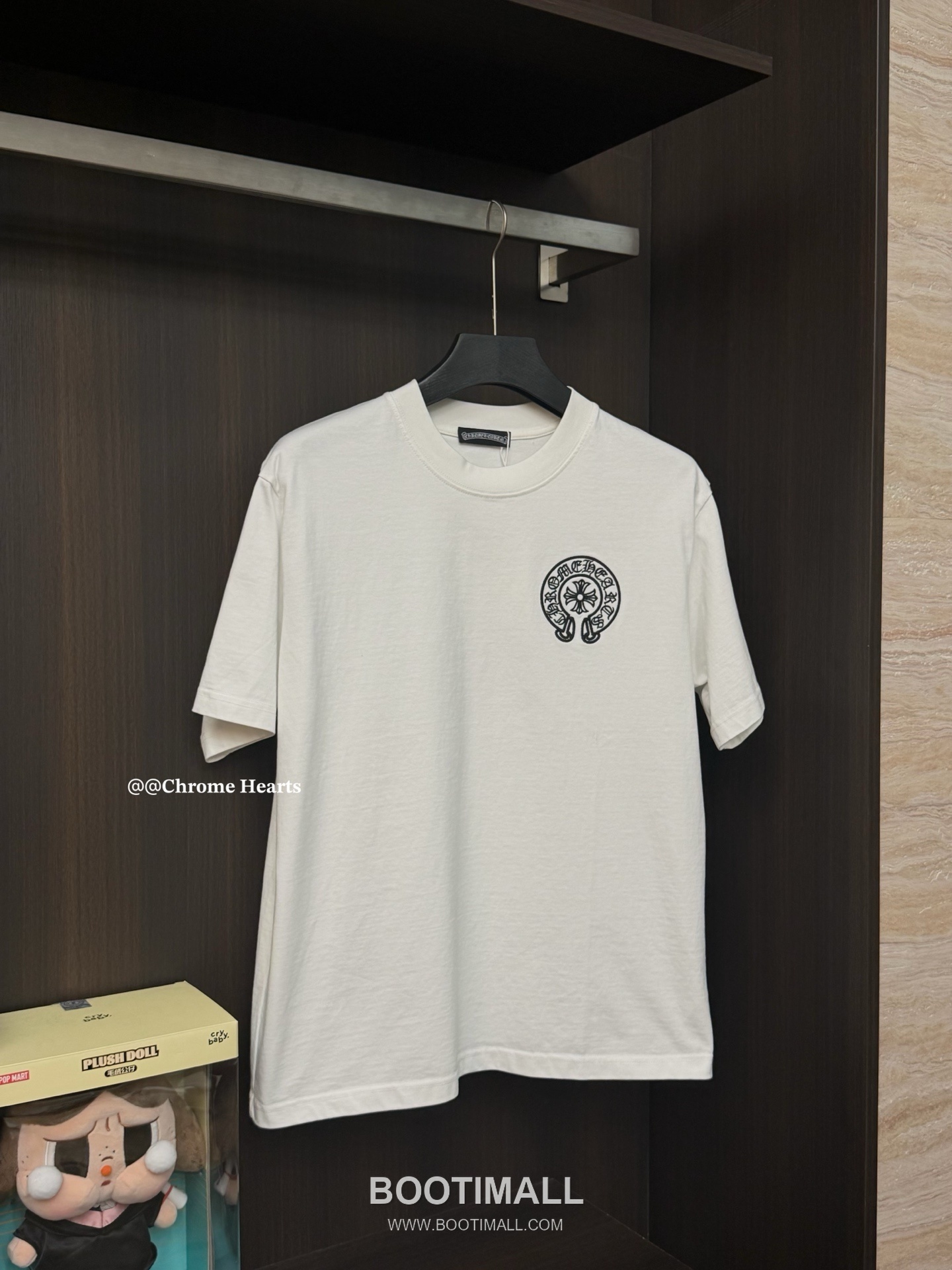 Chrome Hearts 2026 S/S High Density Cotton Embroidered Patch Logo T-Shirt 크롬하츠 2026SS 고밀도 코튼 자수 패치 로고 티셔츠 3
