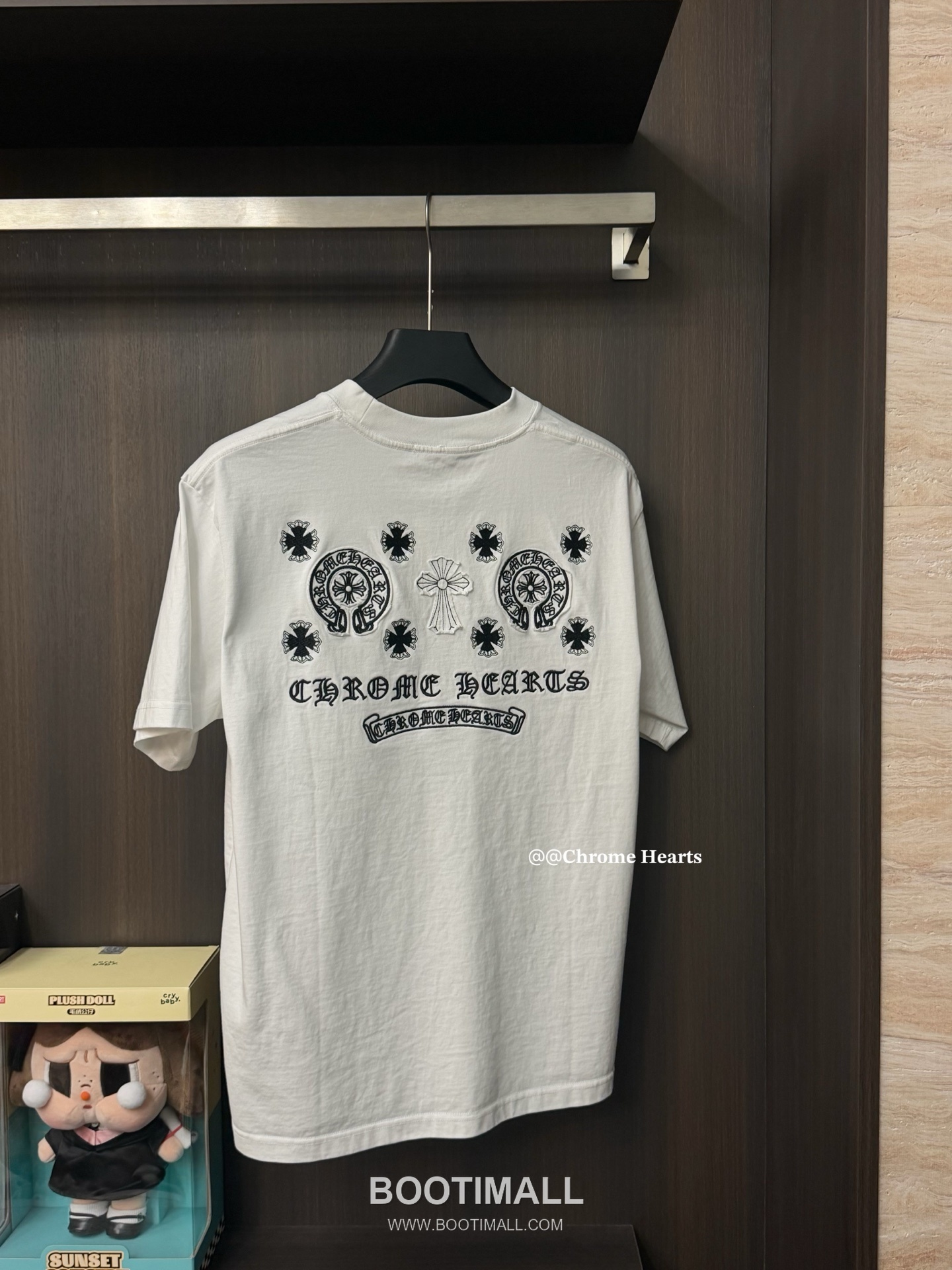 Chrome Hearts 2026 S/S High Density Cotton Embroidered Patch Logo T-Shirt 크롬하츠 2026SS 고밀도 코튼 자수 패치 로고 티셔츠 6