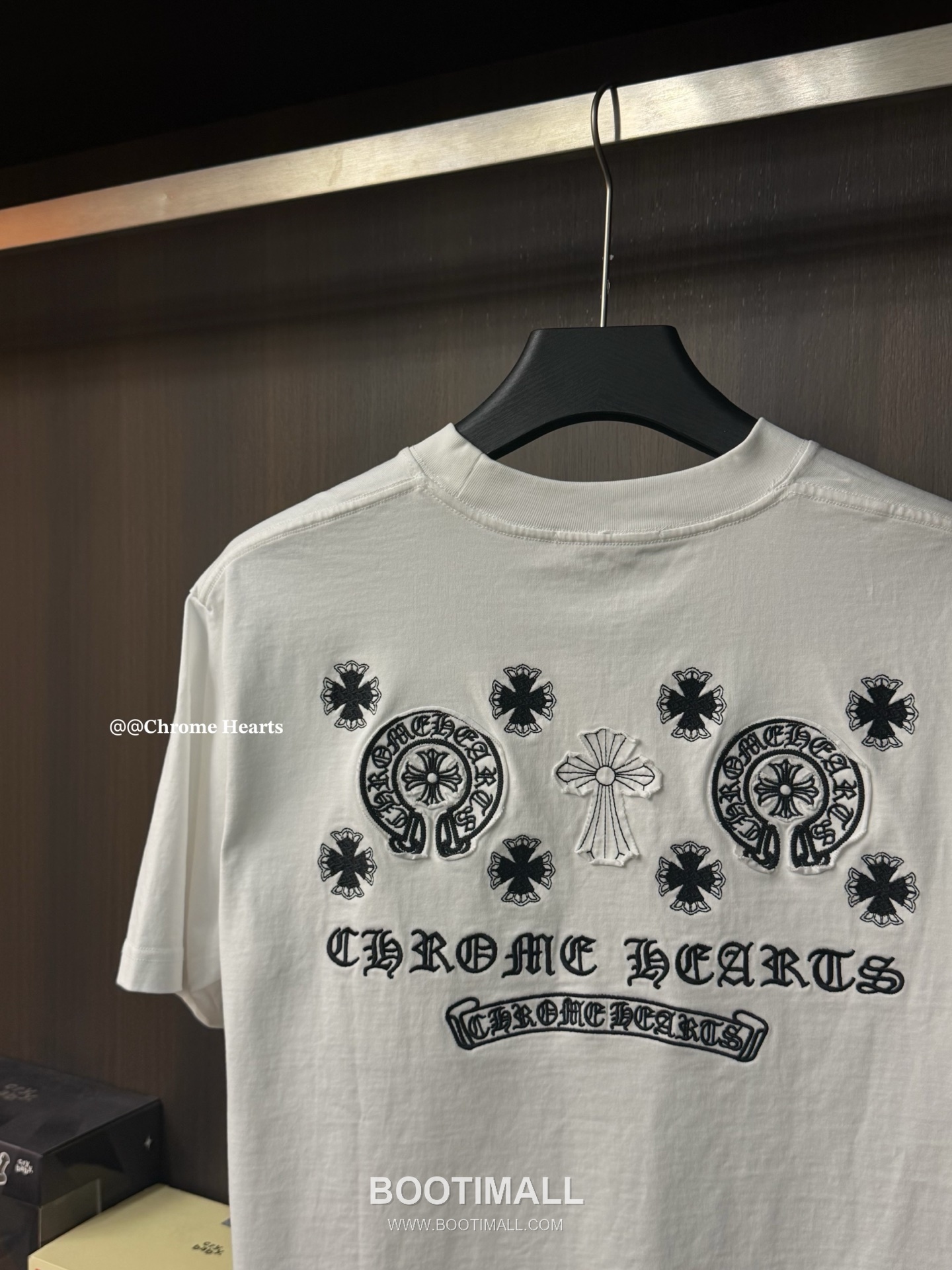 Chrome Hearts 2026 S/S High Density Cotton Embroidered Patch Logo T-Shirt 크롬하츠 2026SS 고밀도 코튼 자수 패치 로고 티셔츠 7