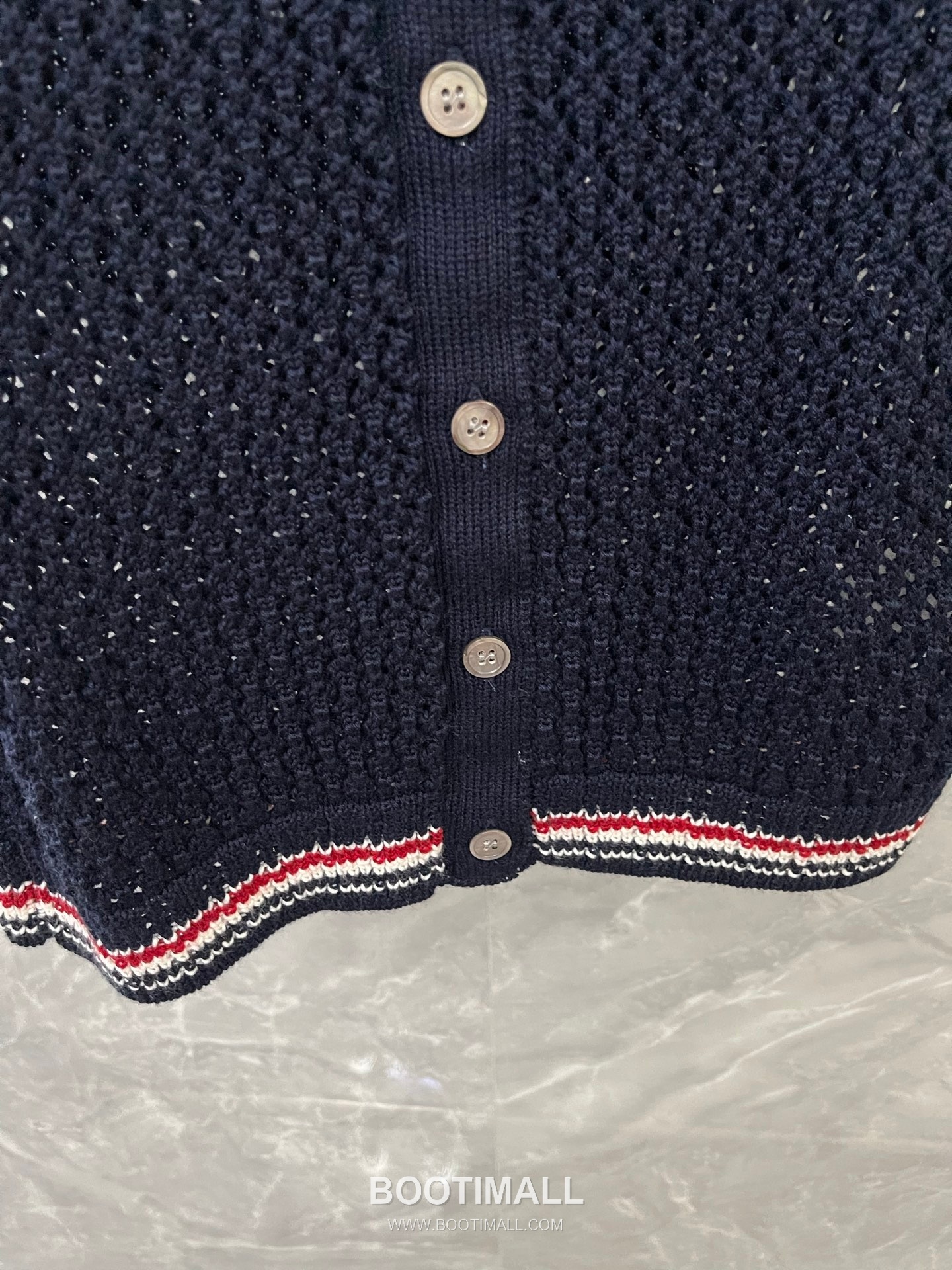 Thom Browne 2026 S/S Merino Wool Intarsia Hector Dog Knit T-Shirt 톰브라운 2026SS 메리노 울 인타르시아 헥터 도그 니트 티셔츠 5