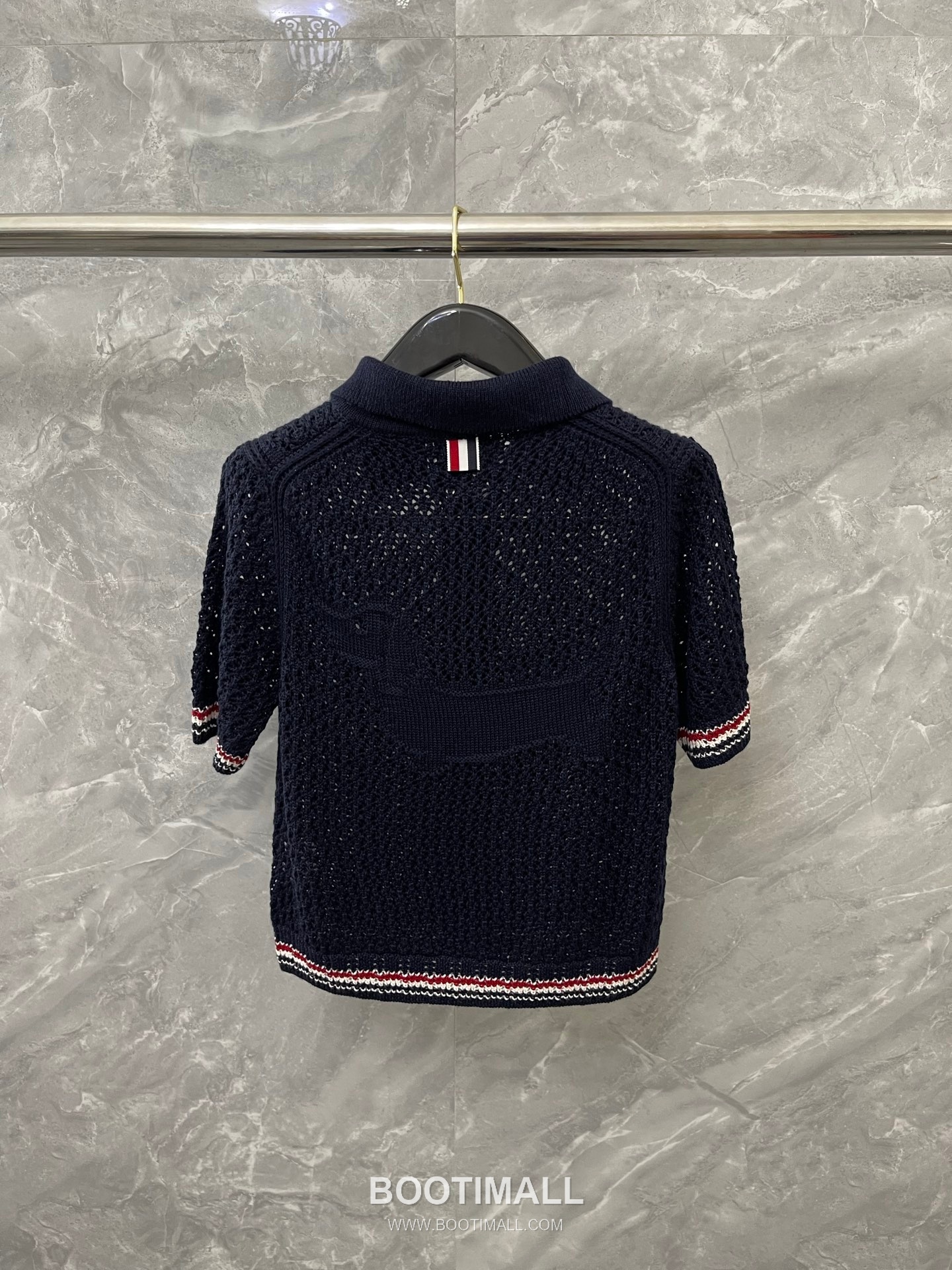 Thom Browne 2026 S/S Merino Wool Intarsia Hector Dog Knit T-Shirt 톰브라운 2026SS 메리노 울 인타르시아 헥터 도그 니트 티셔츠 9