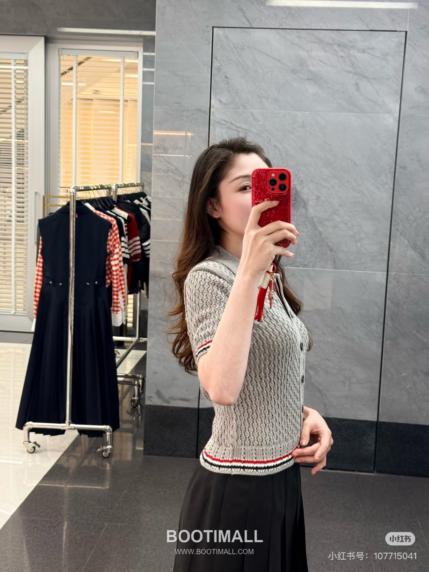 Thom Browne 2026 S/S Merino Wool Intarsia Hector Dog Knit T-Shirt 톰브라운 2026SS 메리노 울 인타르시아 헥터 도그 니트 티셔츠 2