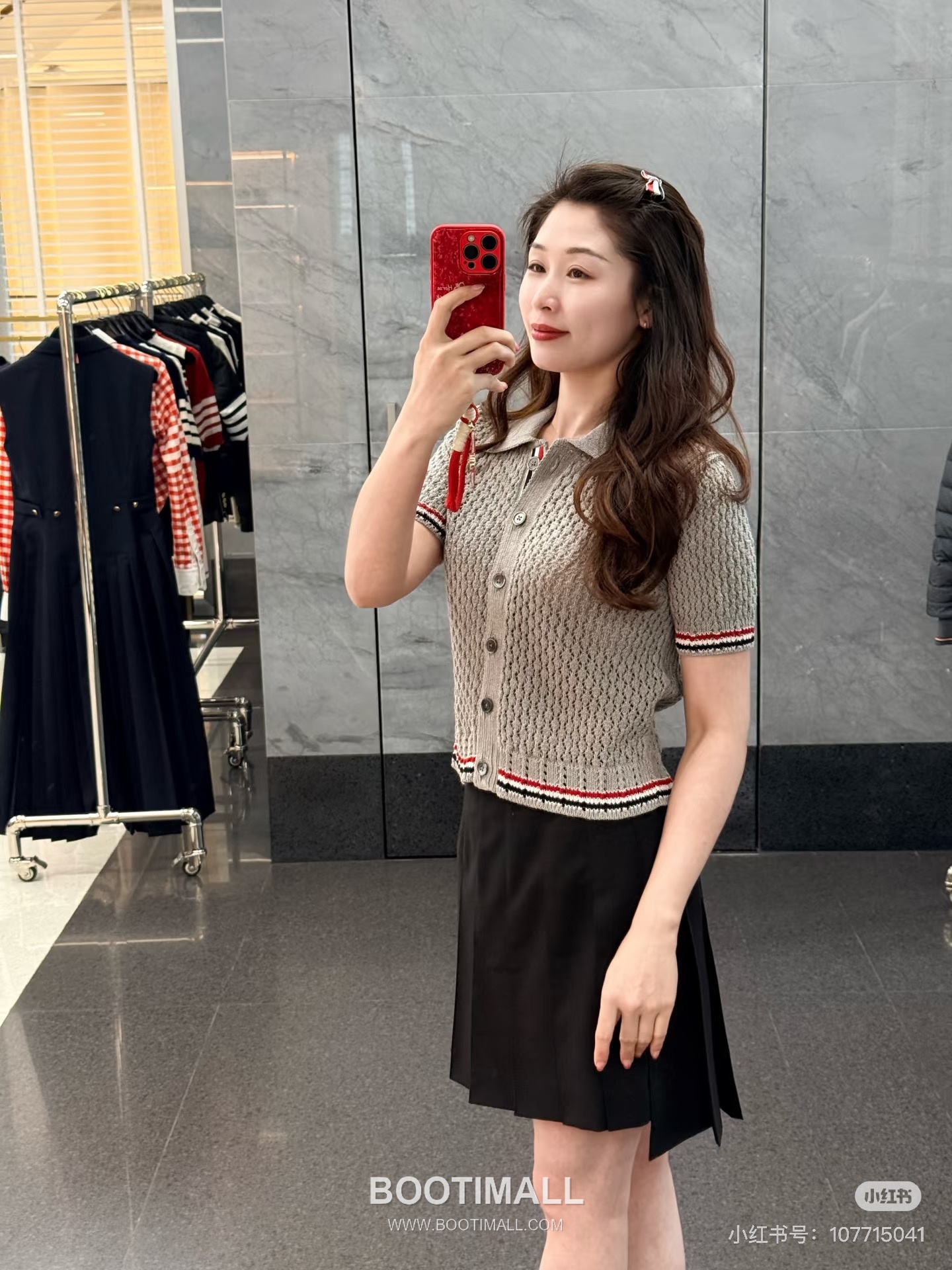 Thom Browne 2026 S/S Merino Wool Intarsia Hector Dog Knit T-Shirt 톰브라운 2026SS 메리노 울 인타르시아 헥터 도그 니트 티셔츠 3