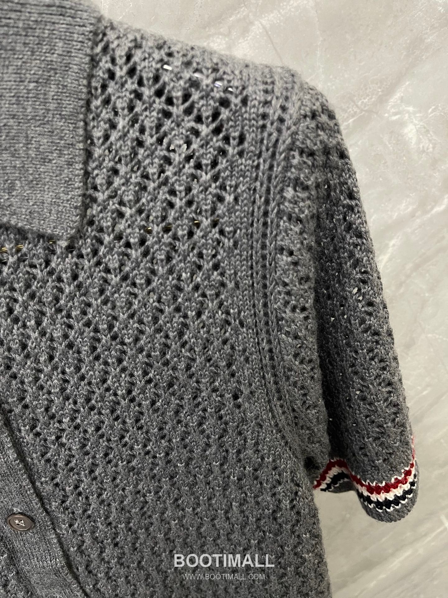 Thom Browne 2026 S/S Merino Wool Intarsia Hector Dog Knit T-Shirt 톰브라운 2026SS 메리노 울 인타르시아 헥터 도그 니트 티셔츠 7