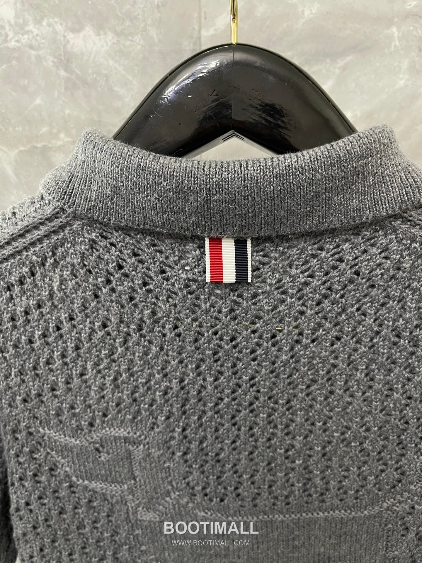 Thom Browne 2026 S/S Merino Wool Intarsia Hector Dog Knit T-Shirt 톰브라운 2026SS 메리노 울 인타르시아 헥터 도그 니트 티셔츠 12