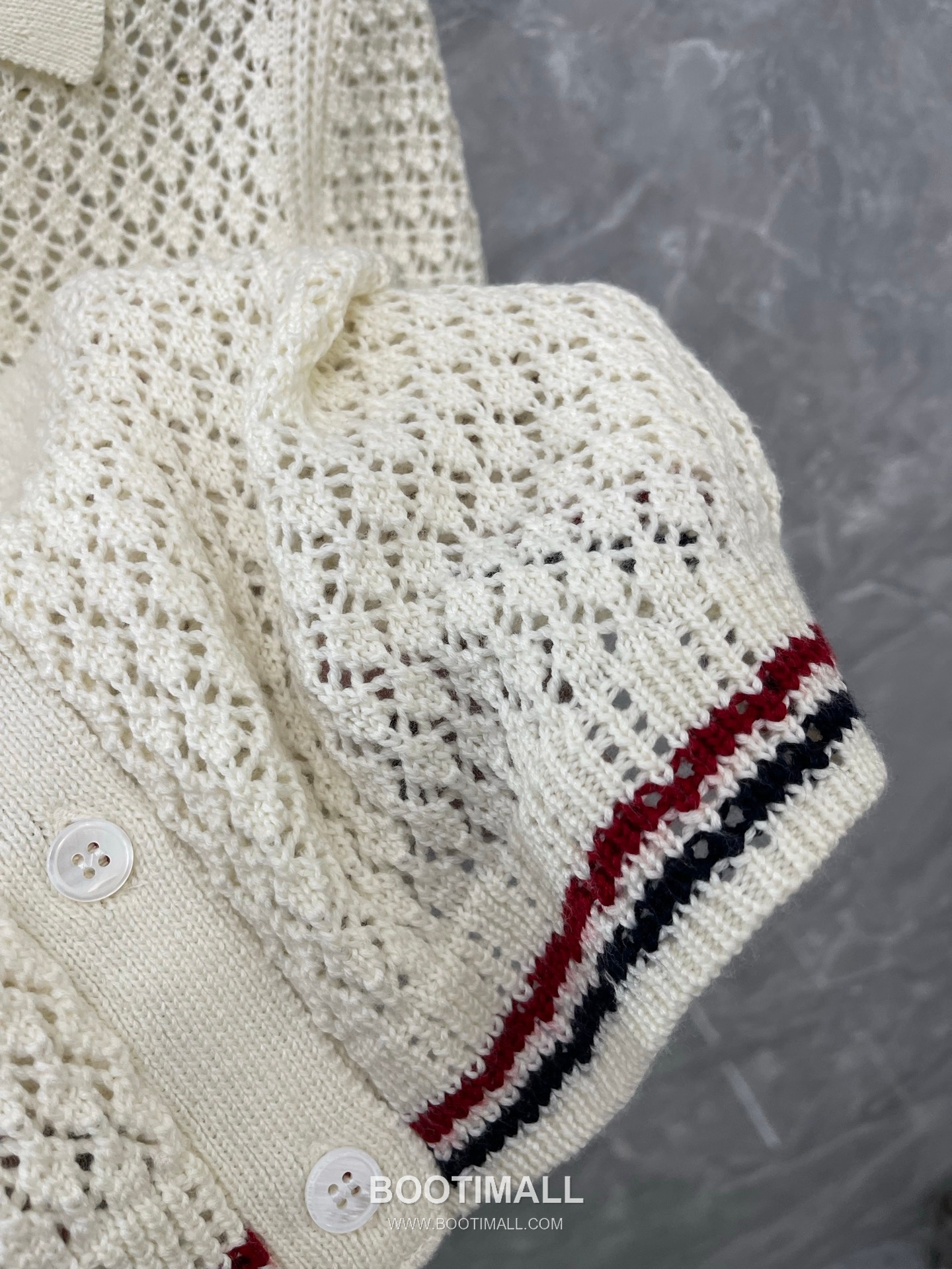 Thom Browne 2026 S/S Merino Wool Intarsia Hector Dog Knit T-Shirt 톰브라운 2026SS 메리노 울 인타르시아 헥터 도그 니트 티셔츠 4