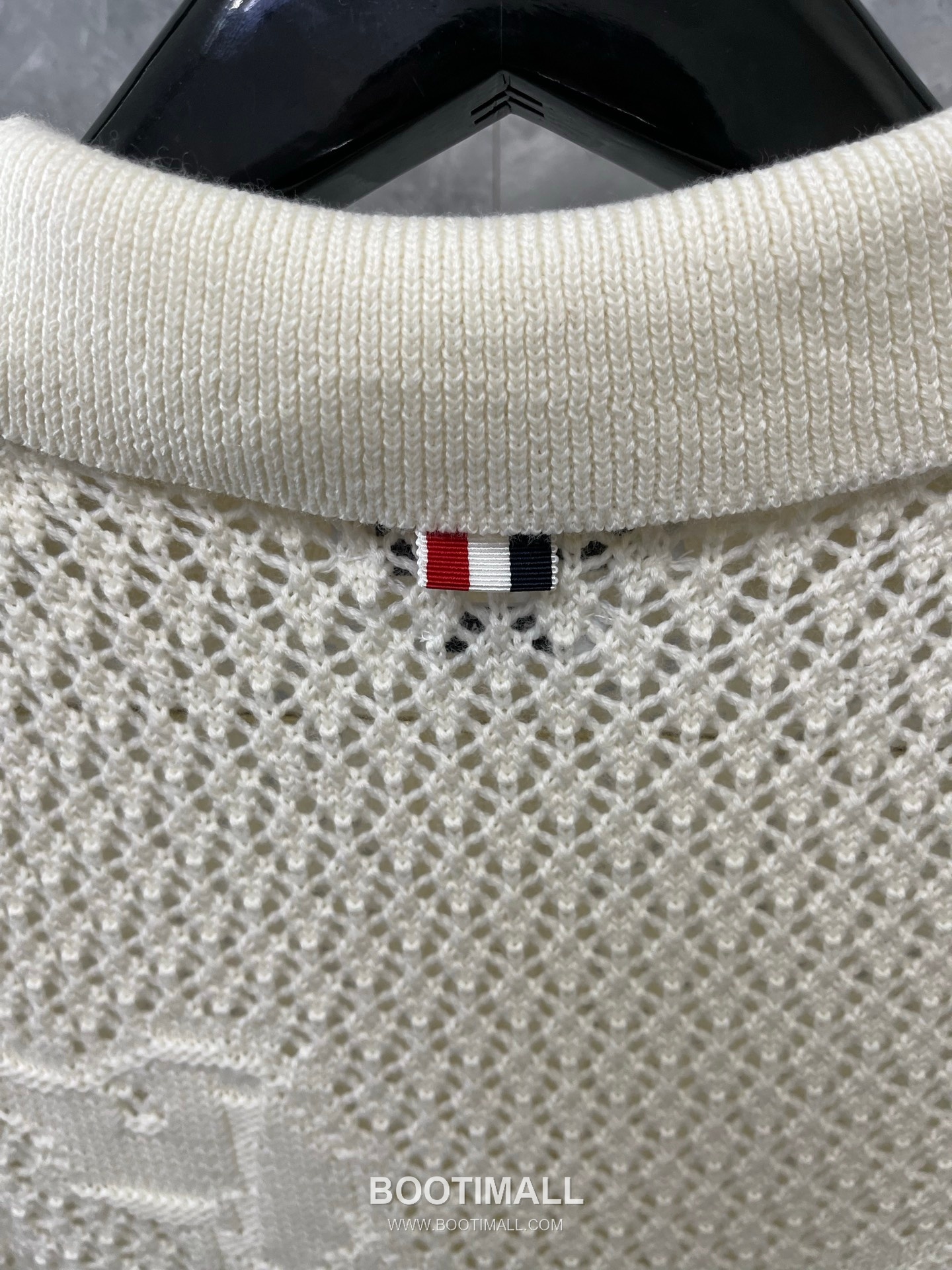 Thom Browne 2026 S/S Merino Wool Intarsia Hector Dog Knit T-Shirt 톰브라운 2026SS 메리노 울 인타르시아 헥터 도그 니트 티셔츠 8