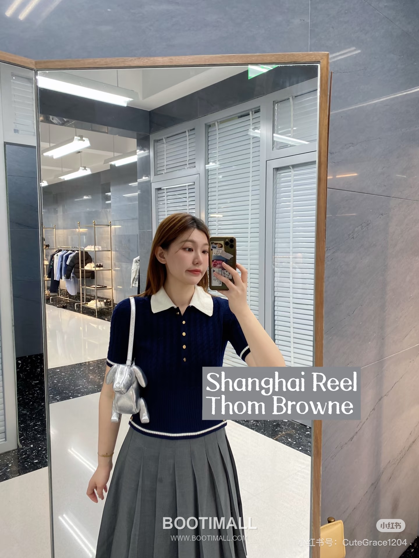 Thom Browne 2026 S/S Merino Wool Cable Knit Button Polo T-Shirt 톰브라운 2026SS 메리노 울 케이블 니트 버튼 폴로 티셔츠 8