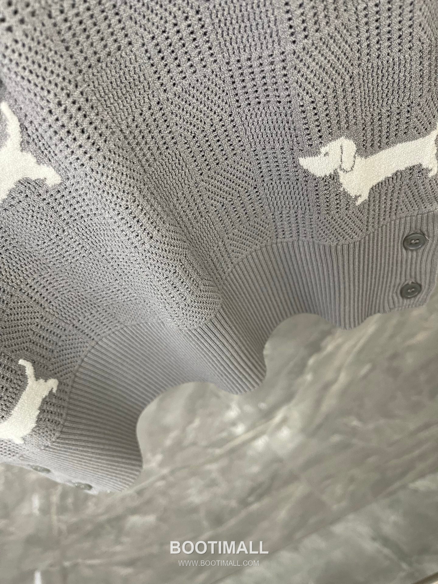 Thom Browne 2026 S/S Tencel Cotton Intarsia Hector Dog Polo T-Shirt 톰브라운 2026SS 텐셀 코튼 인타르시아 헥터 도그 폴로 티셔츠 14