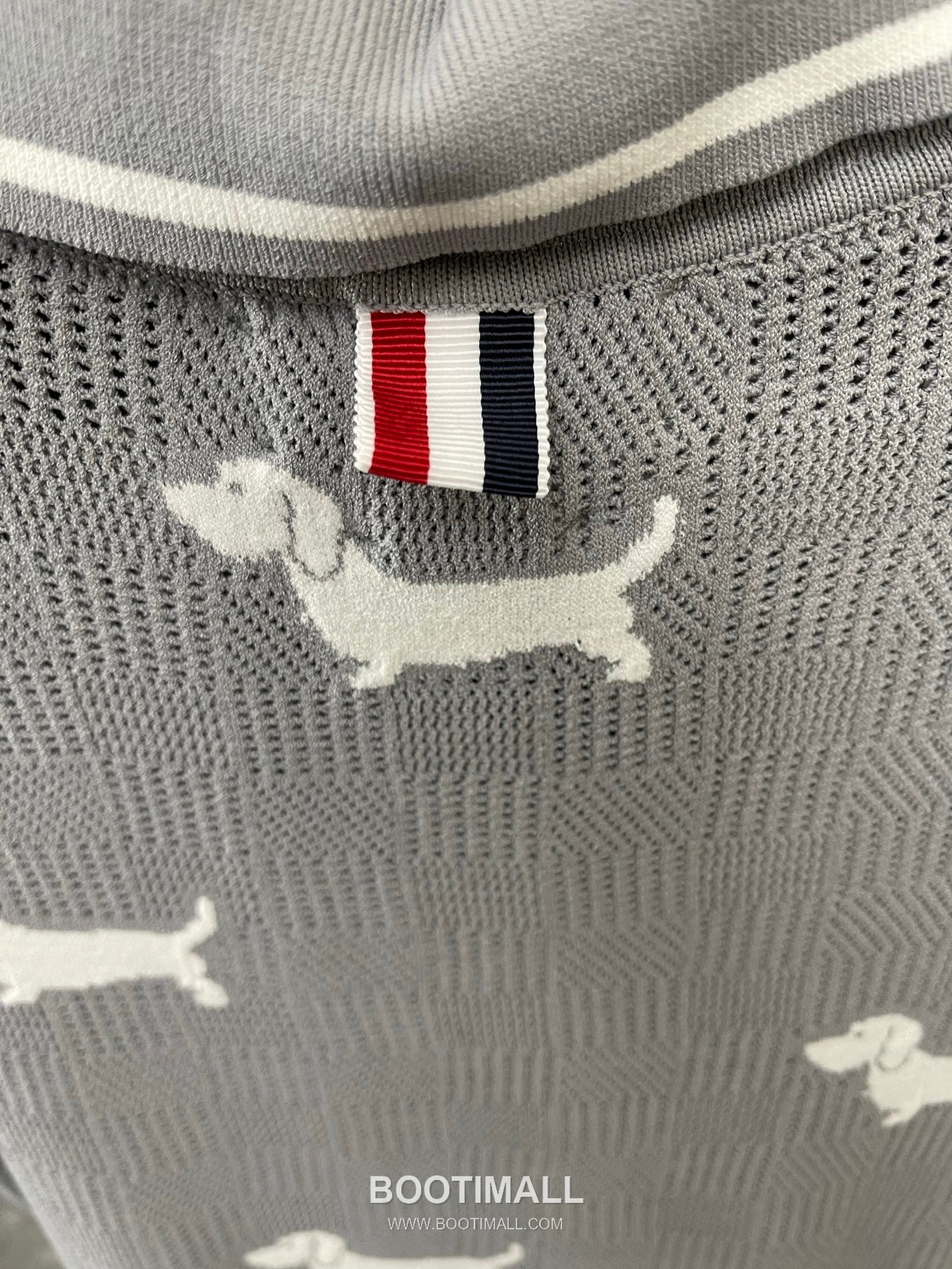 Thom Browne 2026 S/S Tencel Cotton Intarsia Hector Dog Polo T-Shirt 톰브라운 2026SS 텐셀 코튼 인타르시아 헥터 도그 폴로 티셔츠 17