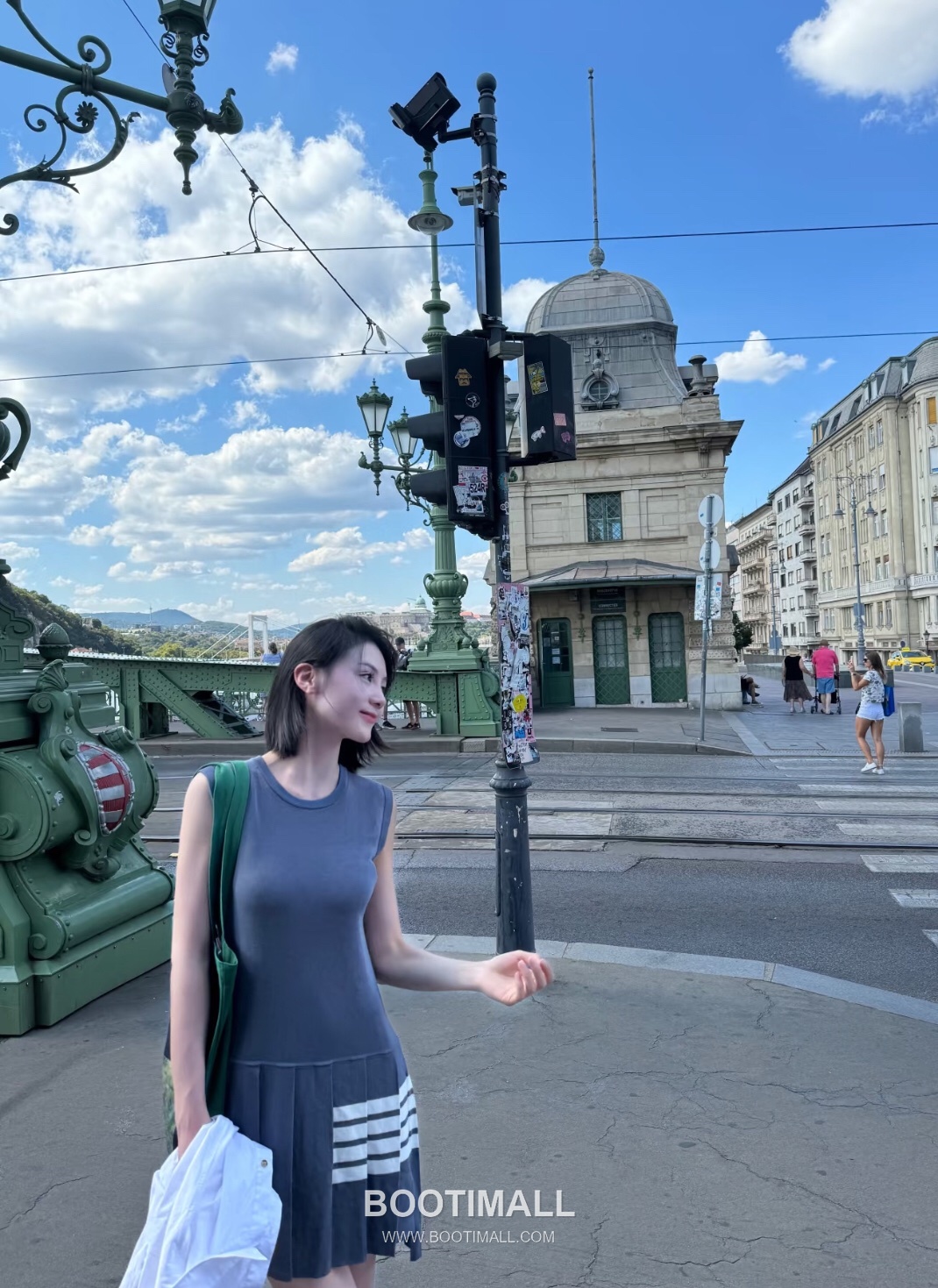 Thom Browne 2026 S/S Cotton Sleeveless Knit Logo Dress 톰브라운 2026SS 코튼 슬리브리스 니트 로고 원피스 6