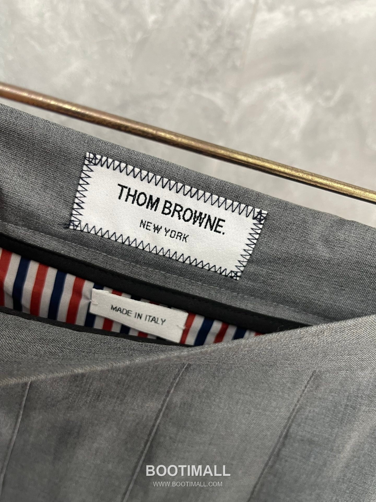 Thom Browne 2026 S/S Wool A-Line Structured Skirt 톰브라운 2026SS 울 A라인 스트럭처 스커트 2